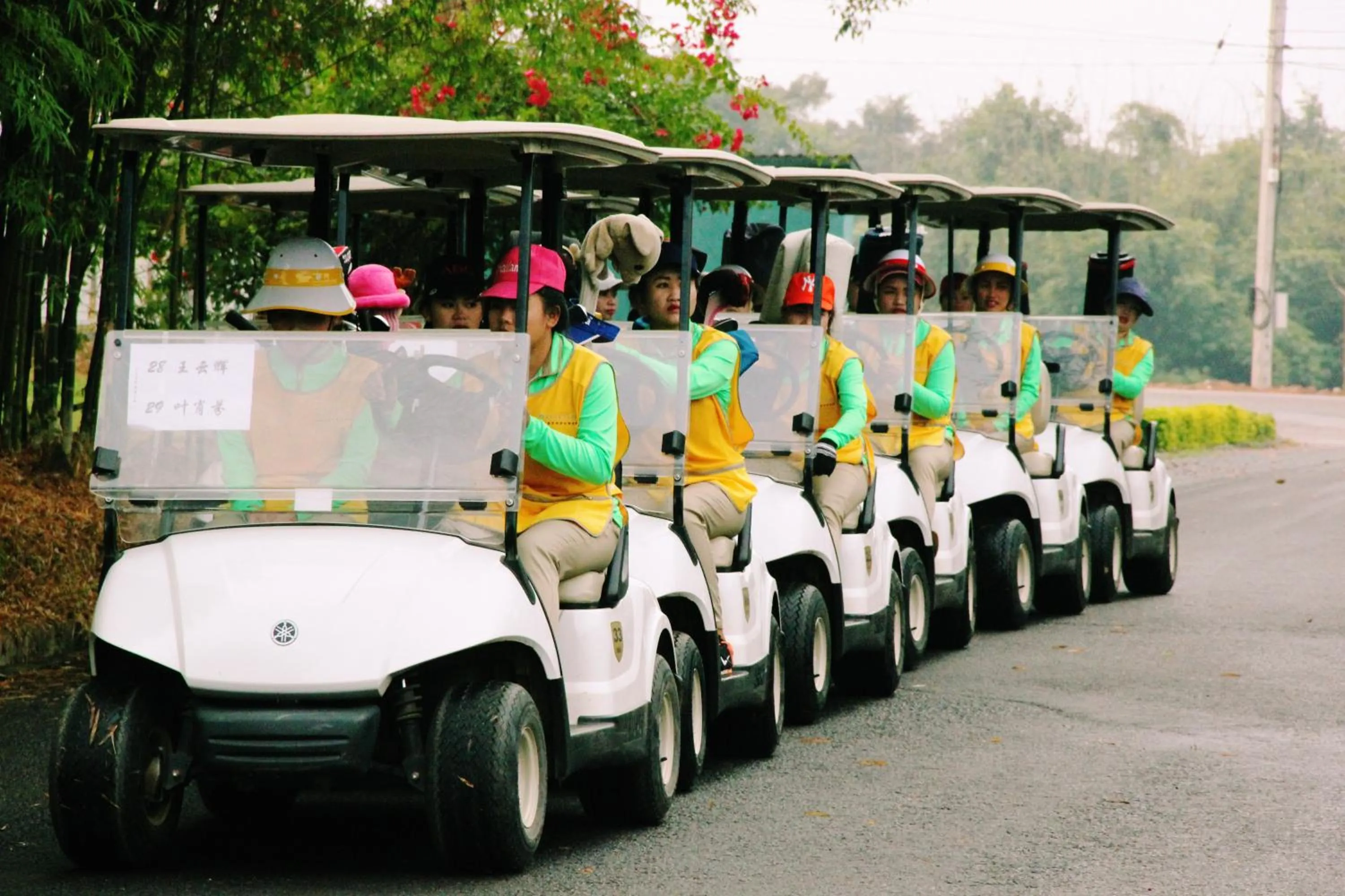 Golfcourse in Dansavanh Namngum Resort