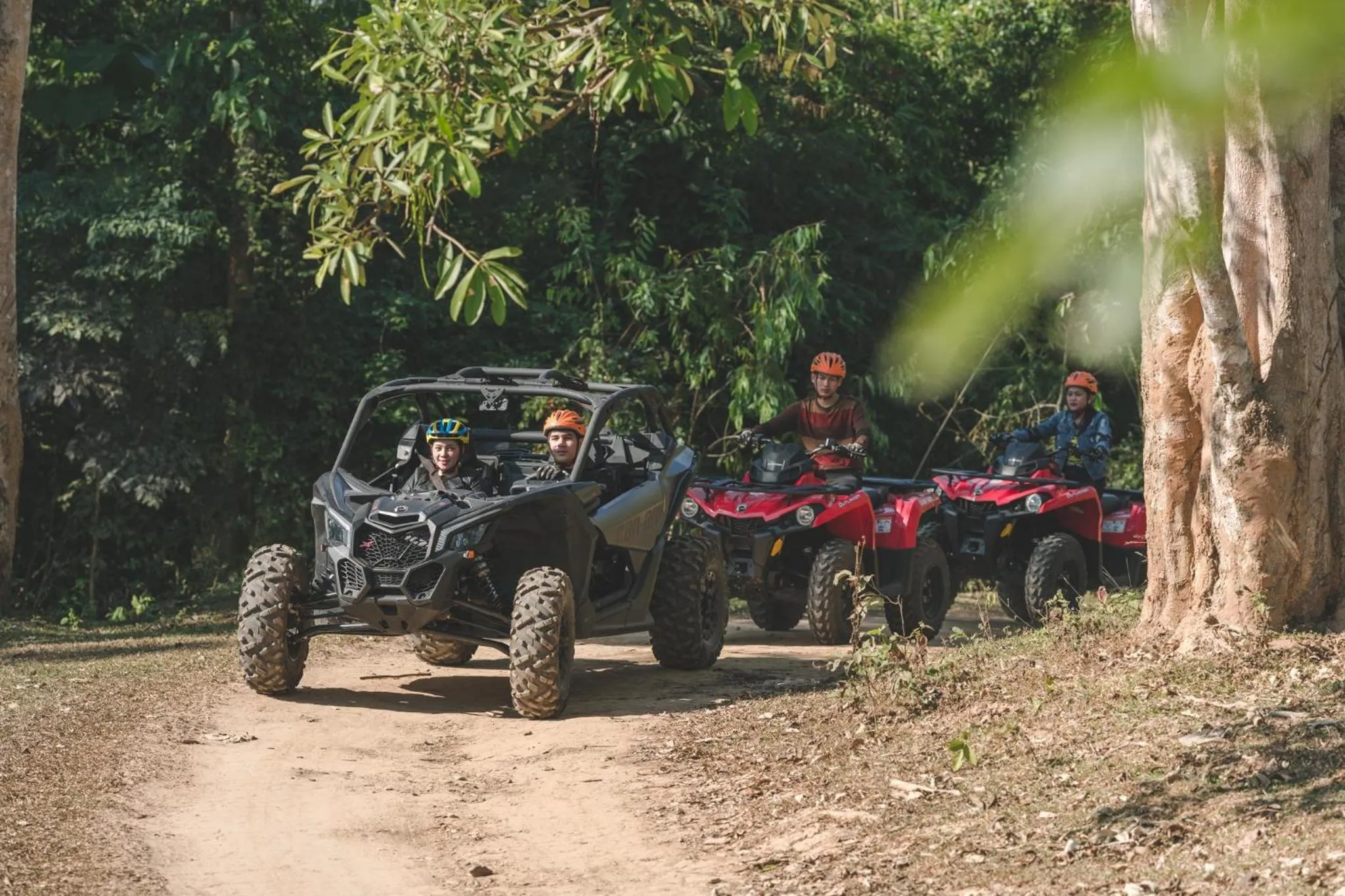 Natural landscape in Dansavanh Namngum Resort