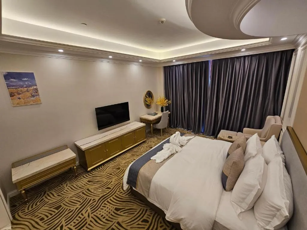 Bed in Dansavanh Namngum Resort