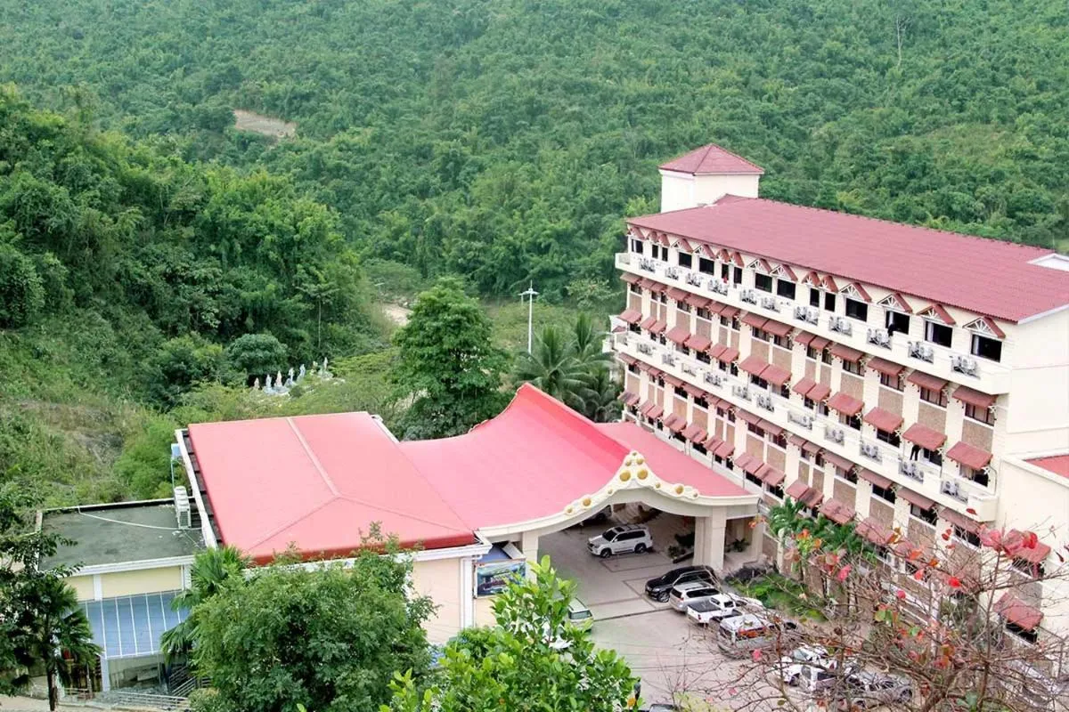 Bird's eye view in Dansavanh Namngum Resort
