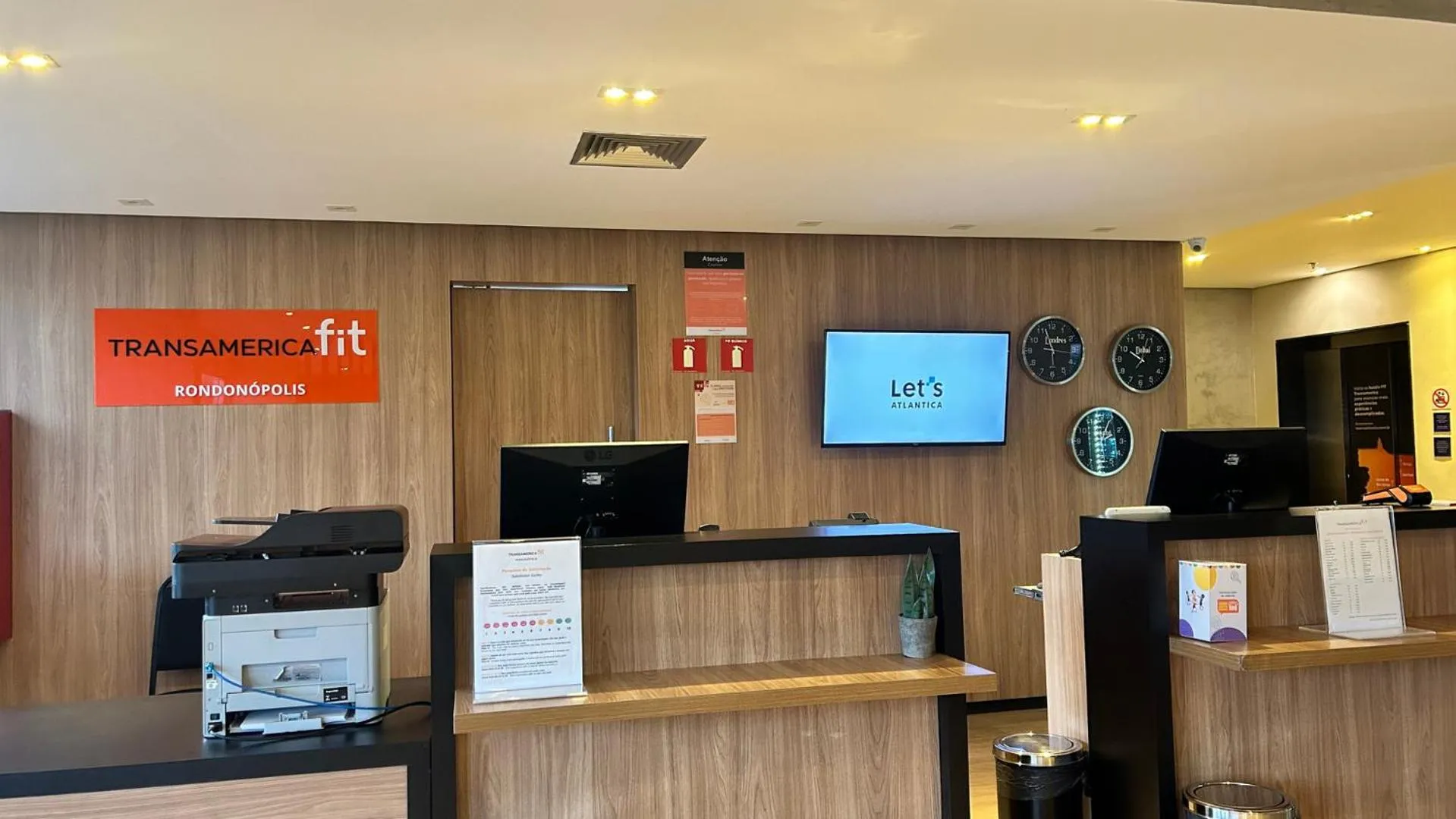 Lobby or reception in Transamerica Fit Rondonopolis