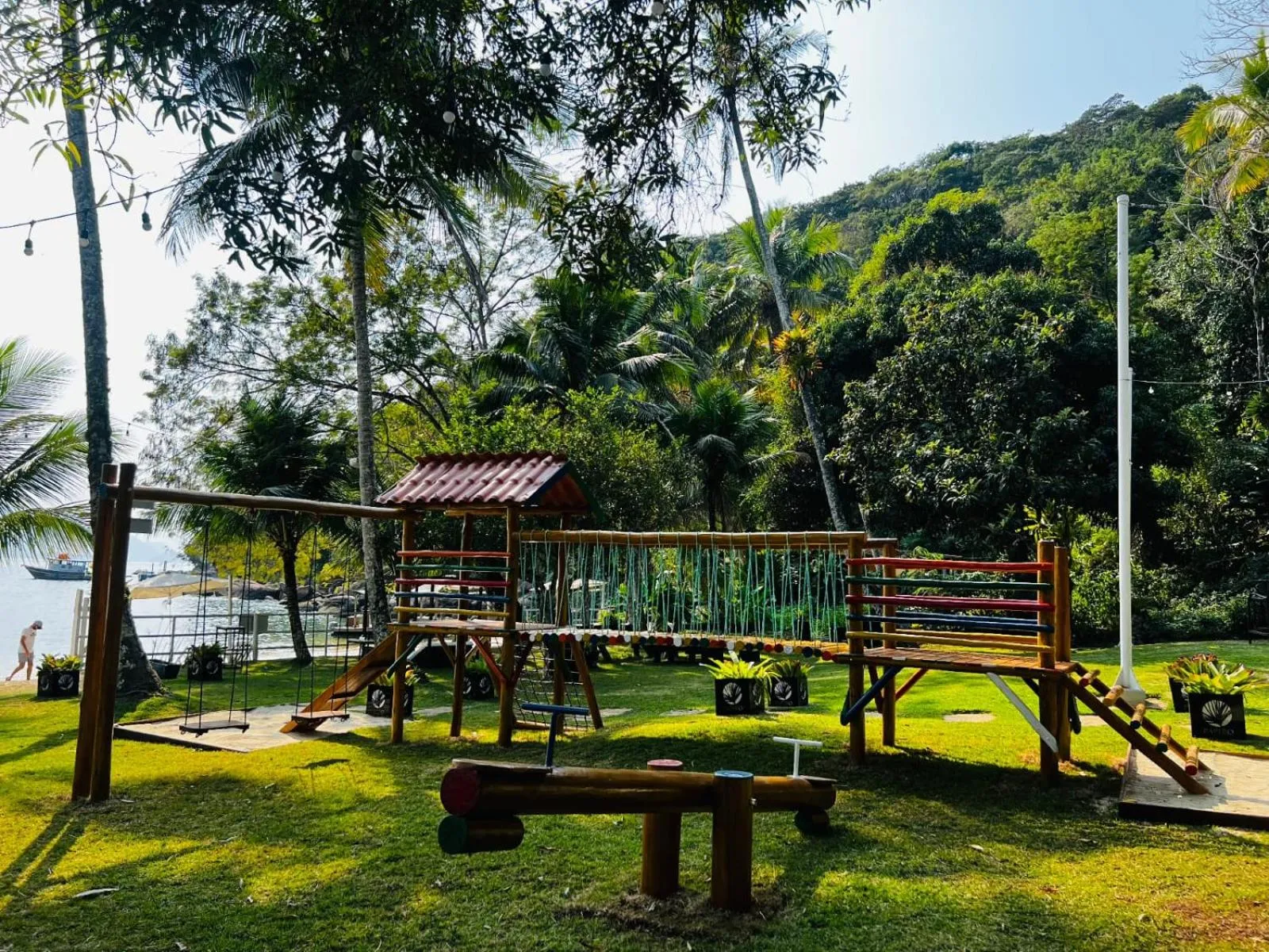 Children play ground in Pousada Papiro Boutique
