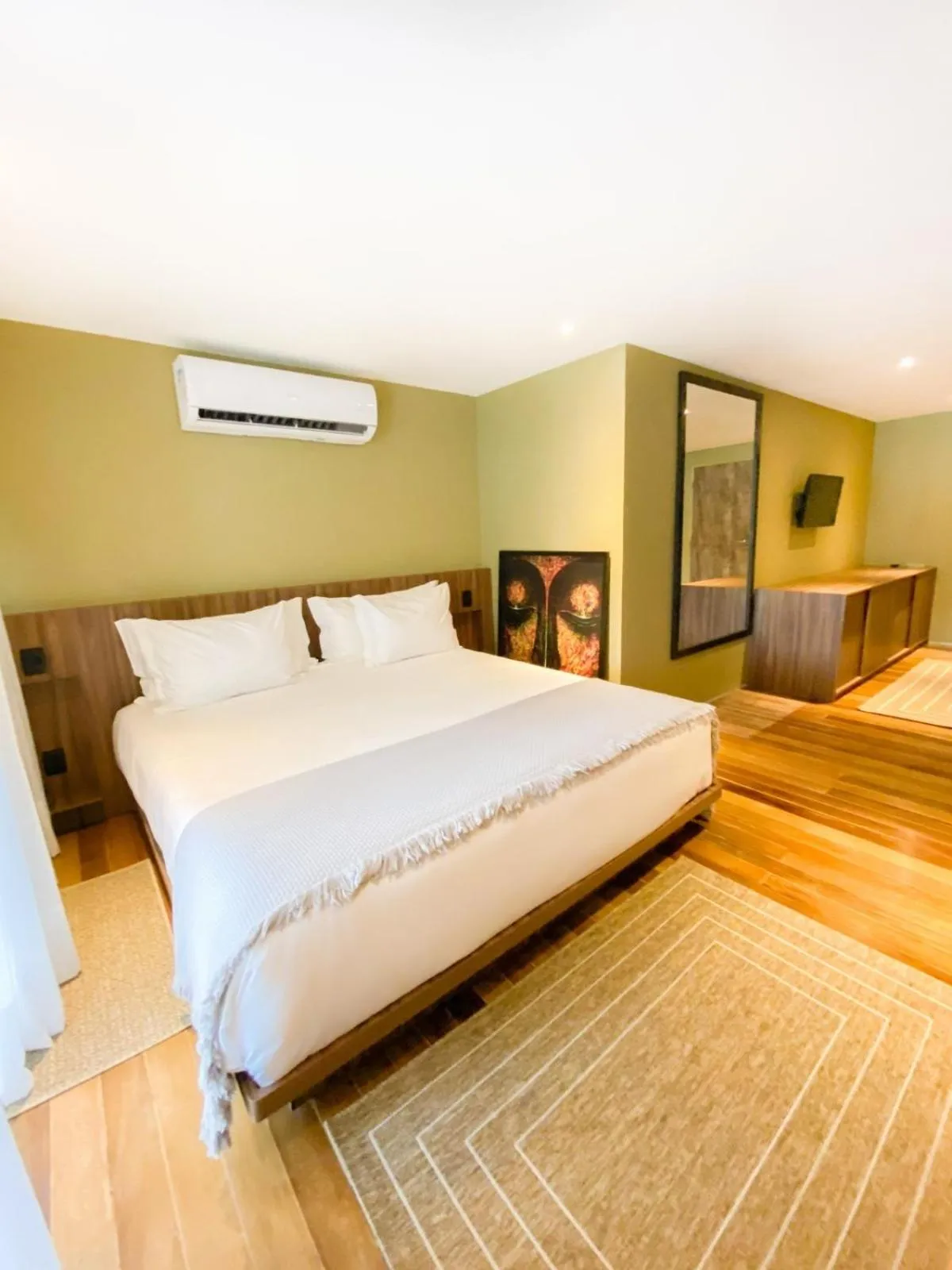 Quadruple Room with Sea View in Pousada Papiro Boutique