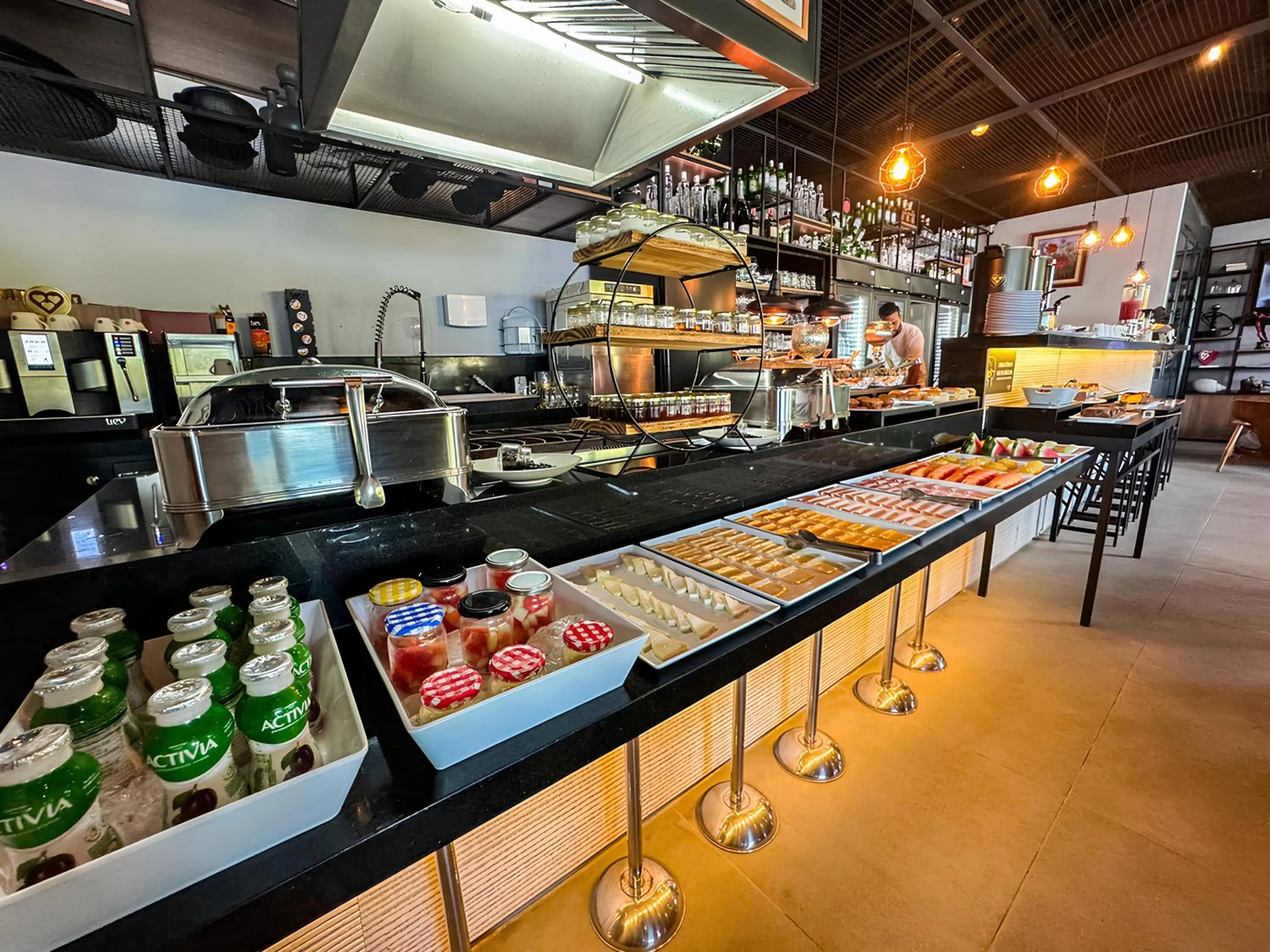 Kitchen or kitchenette in Pousada Papiro Boutique