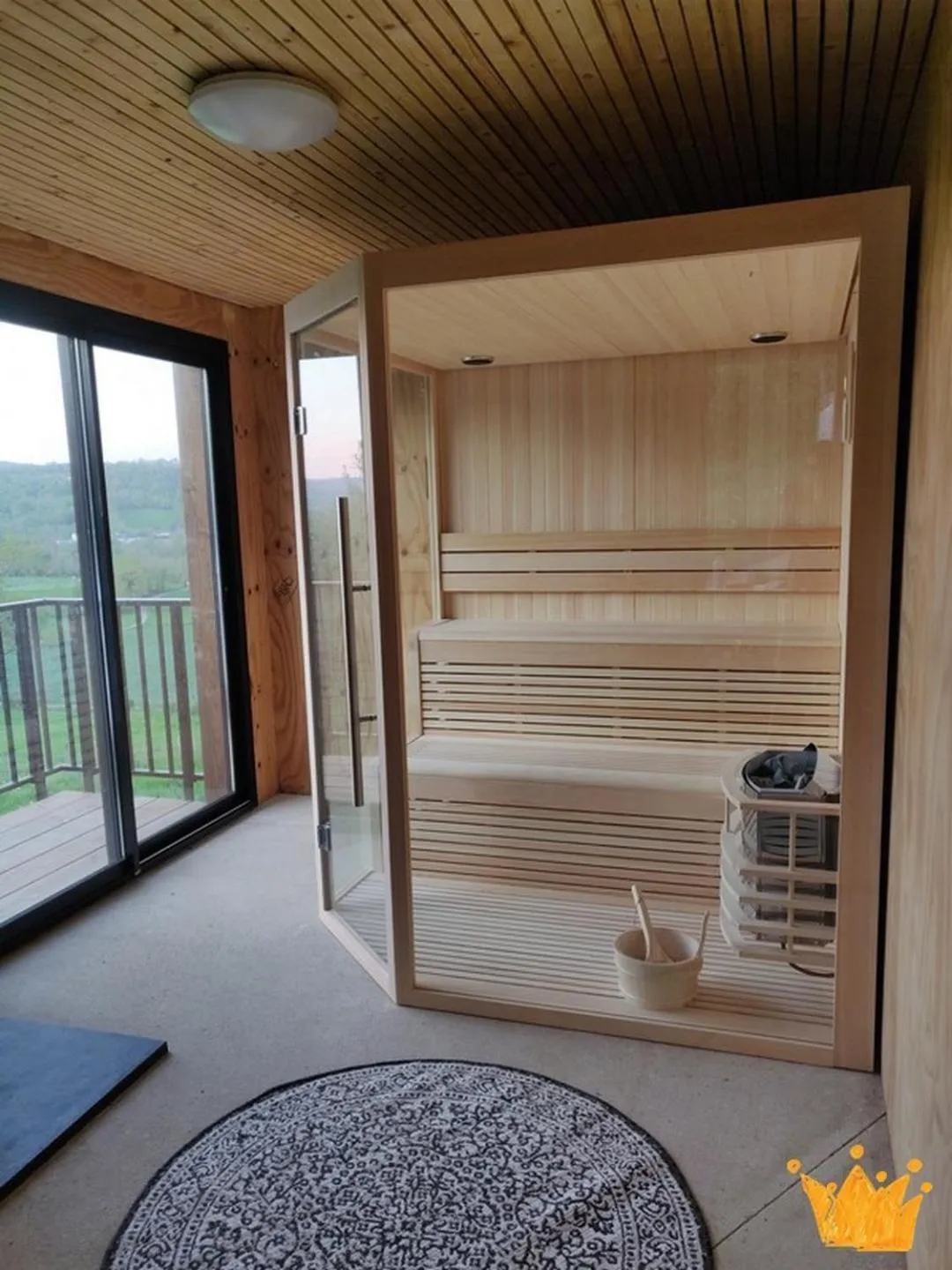 Sauna in Estafête