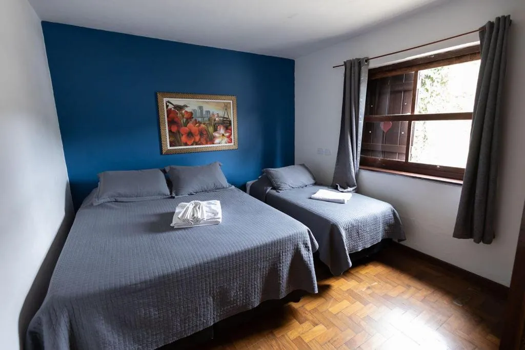 Bedroom, Bed in Refúgio Alpino Economy