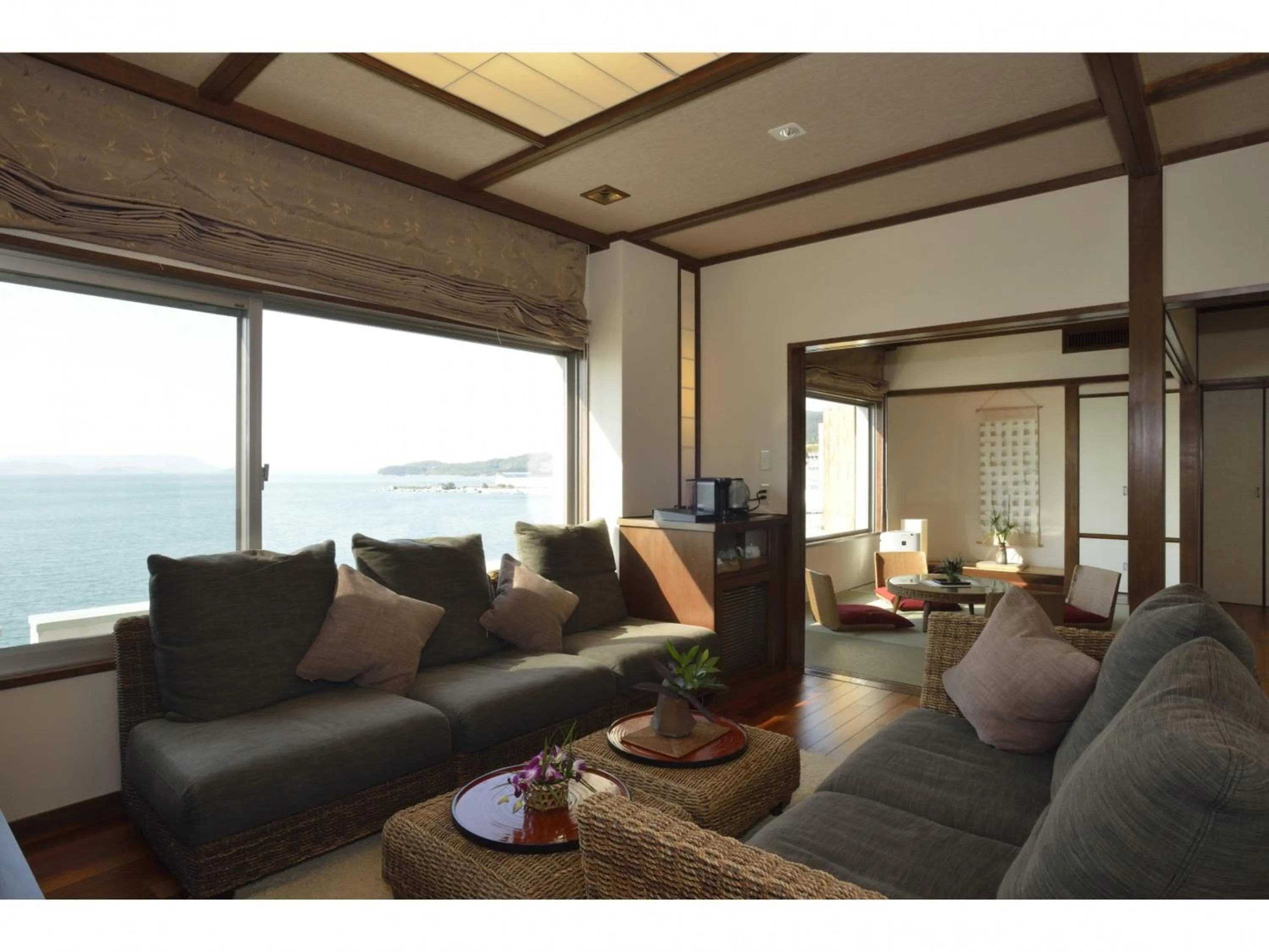 Living room in Shodoshima International Hotel