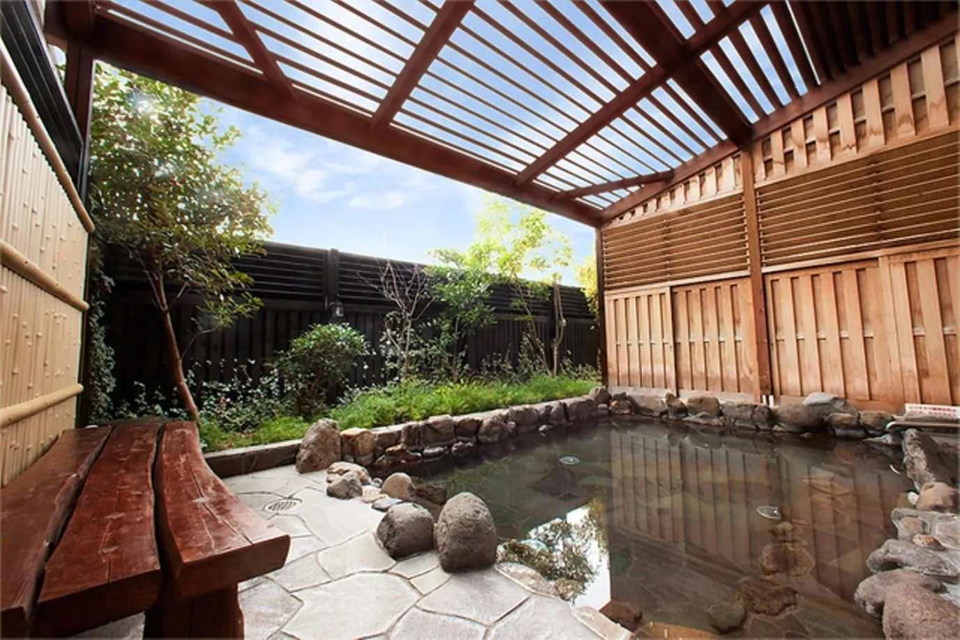 Open Air Bath in Shodoshima International Hotel