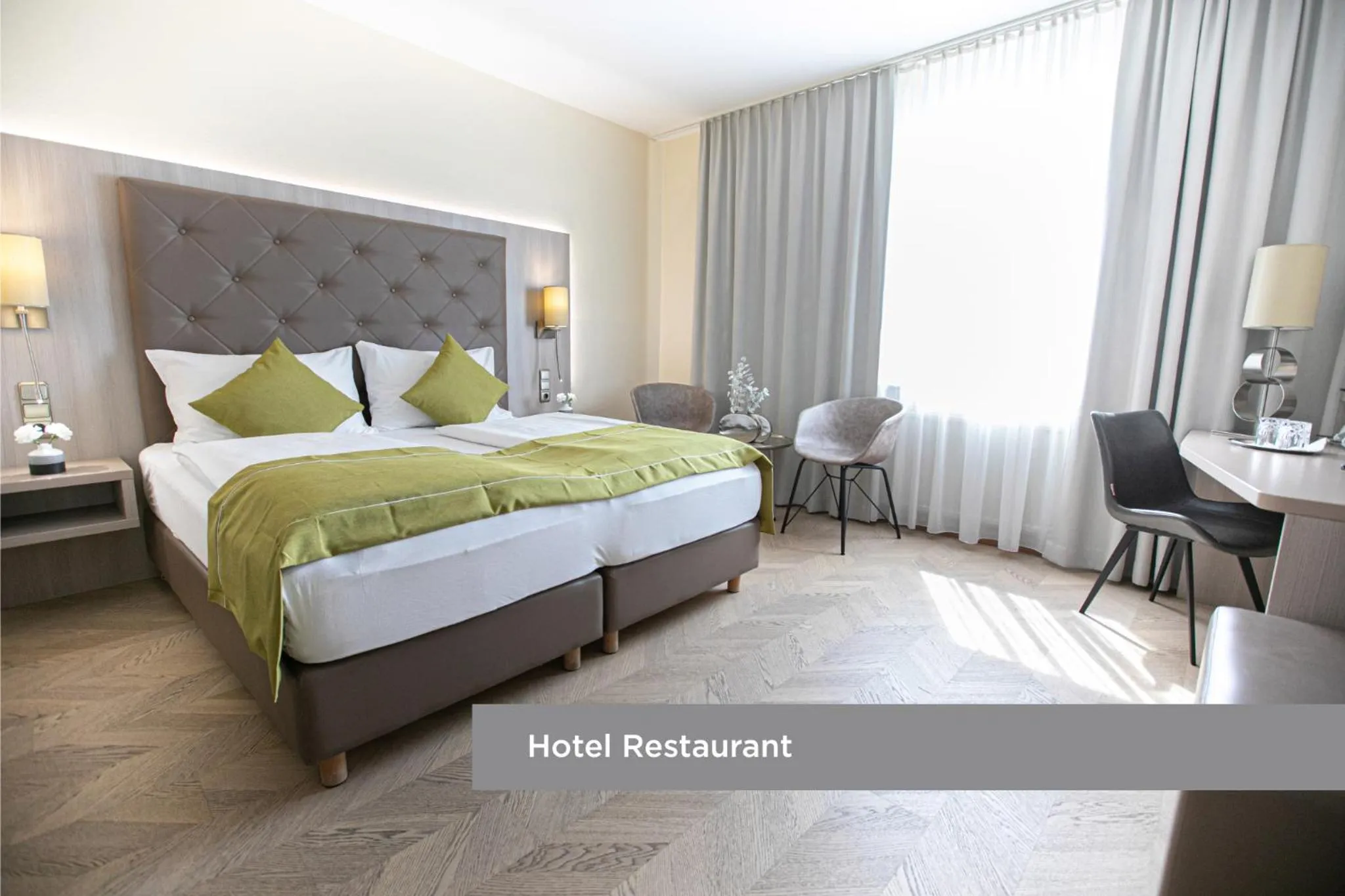 Photo of the whole room, Bed in Das Reinisch Hotel - near Vienna Airport