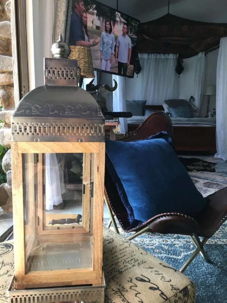 Living room in The Sabie Town House Guest Lodge