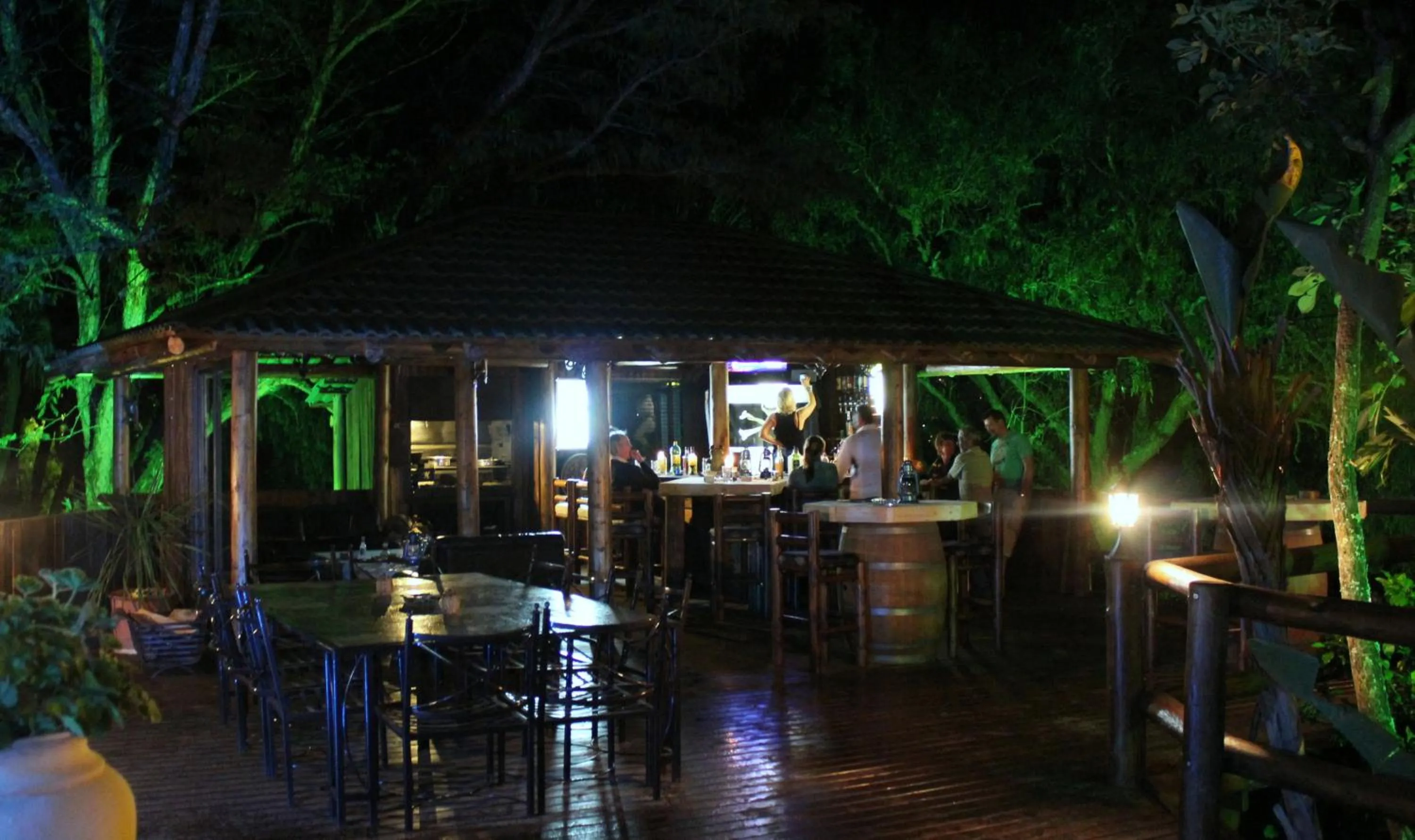 Patio in The Sabie Town House Guest Lodge