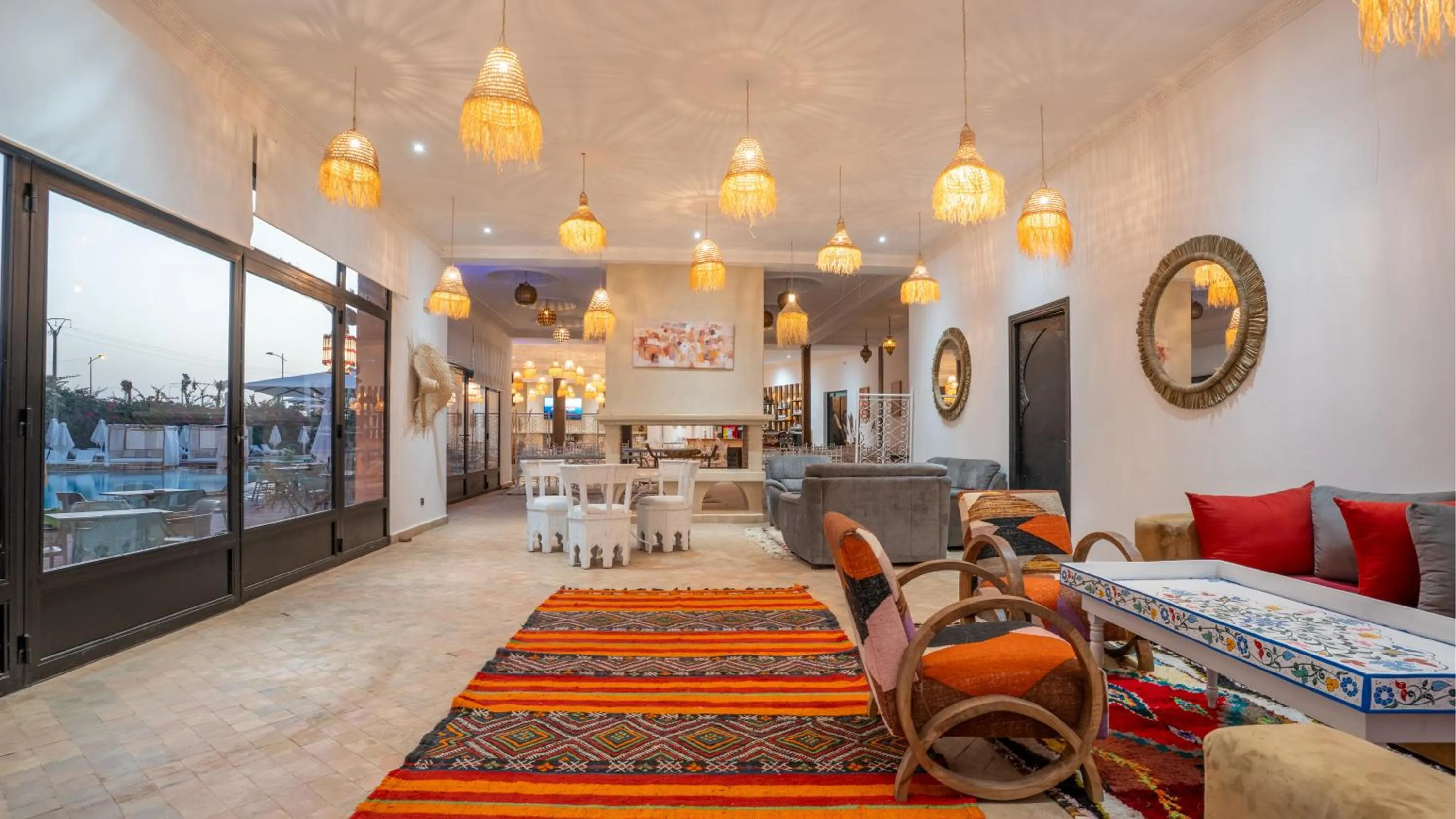 Living room in Ourika Camp Suites Hotel & Resort