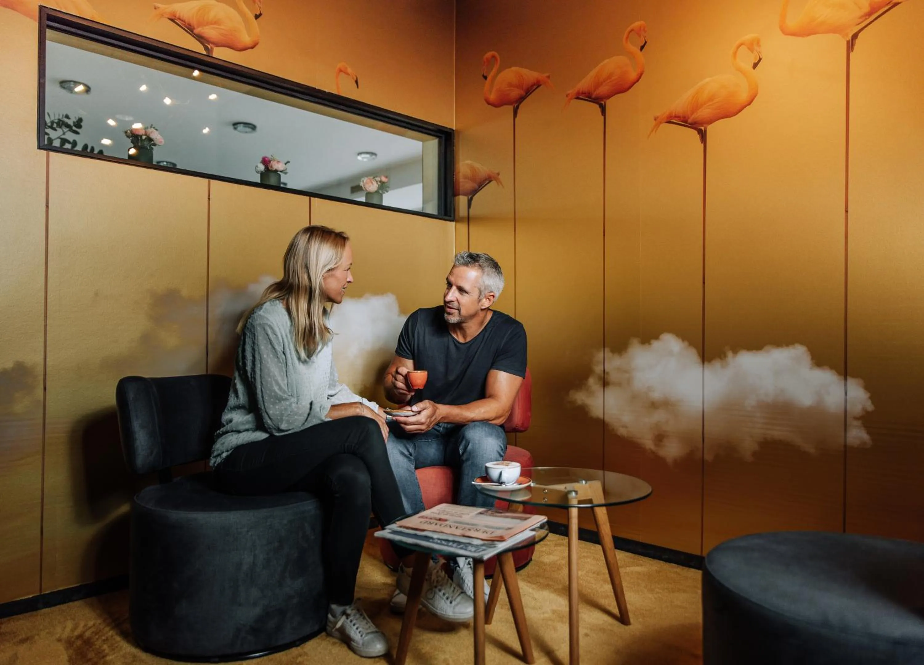 Lounge or bar in HEINhotel vienna airport