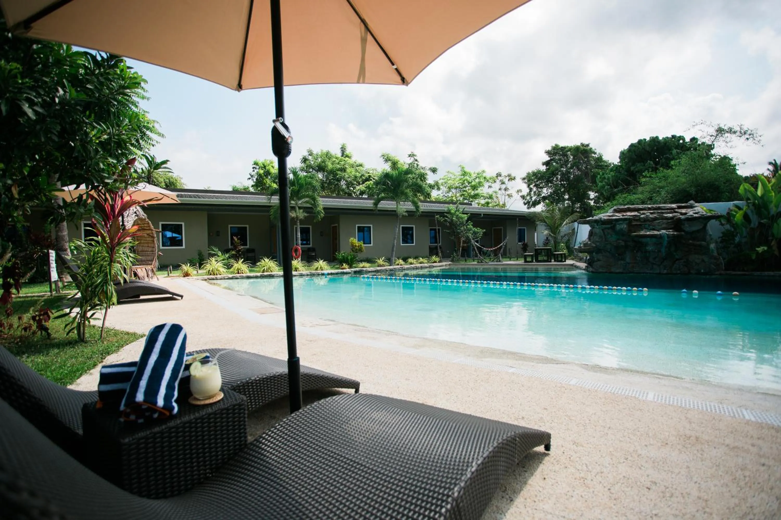 Property building in Hidden Lagoon Resort