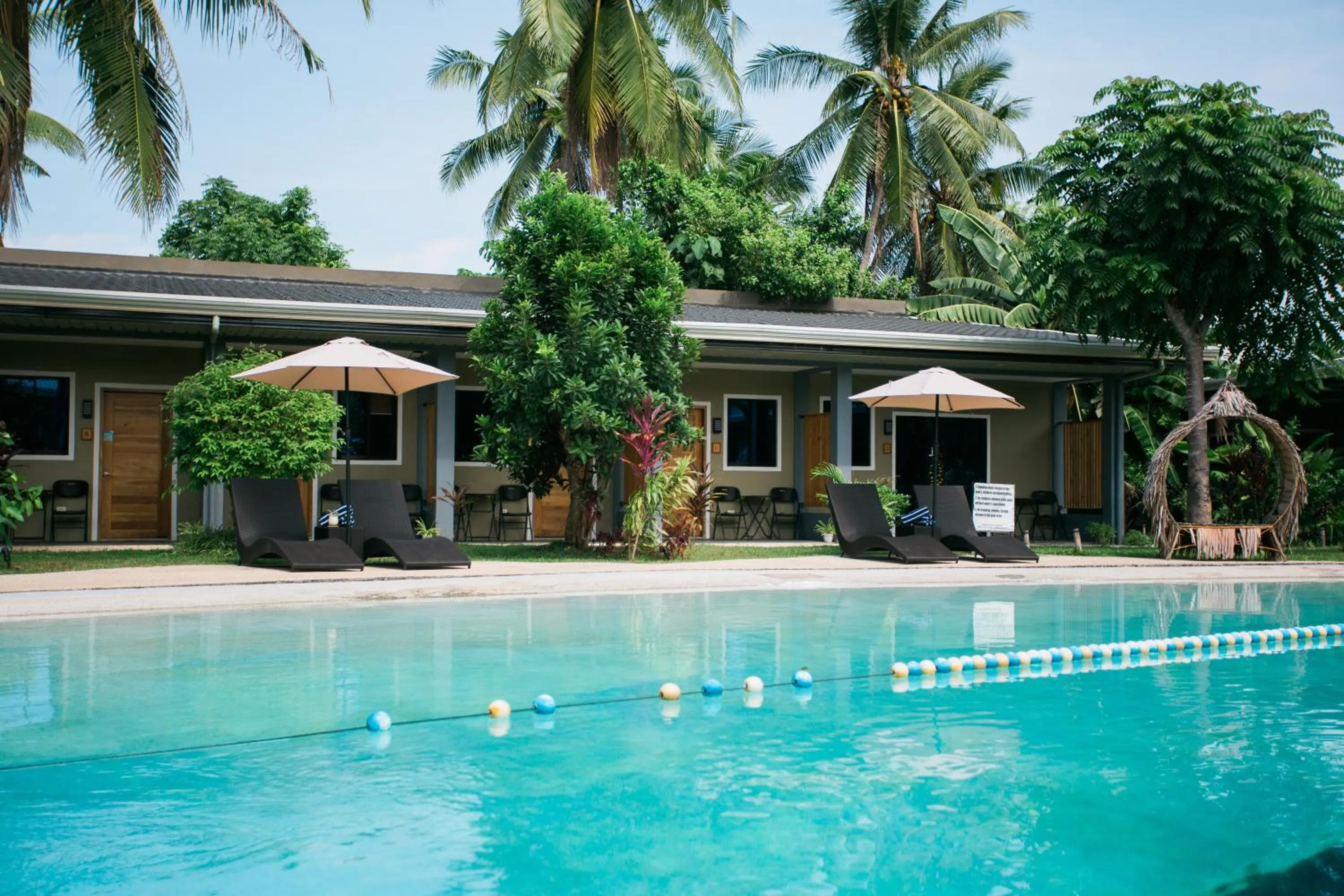 Property building in Hidden Lagoon Resort