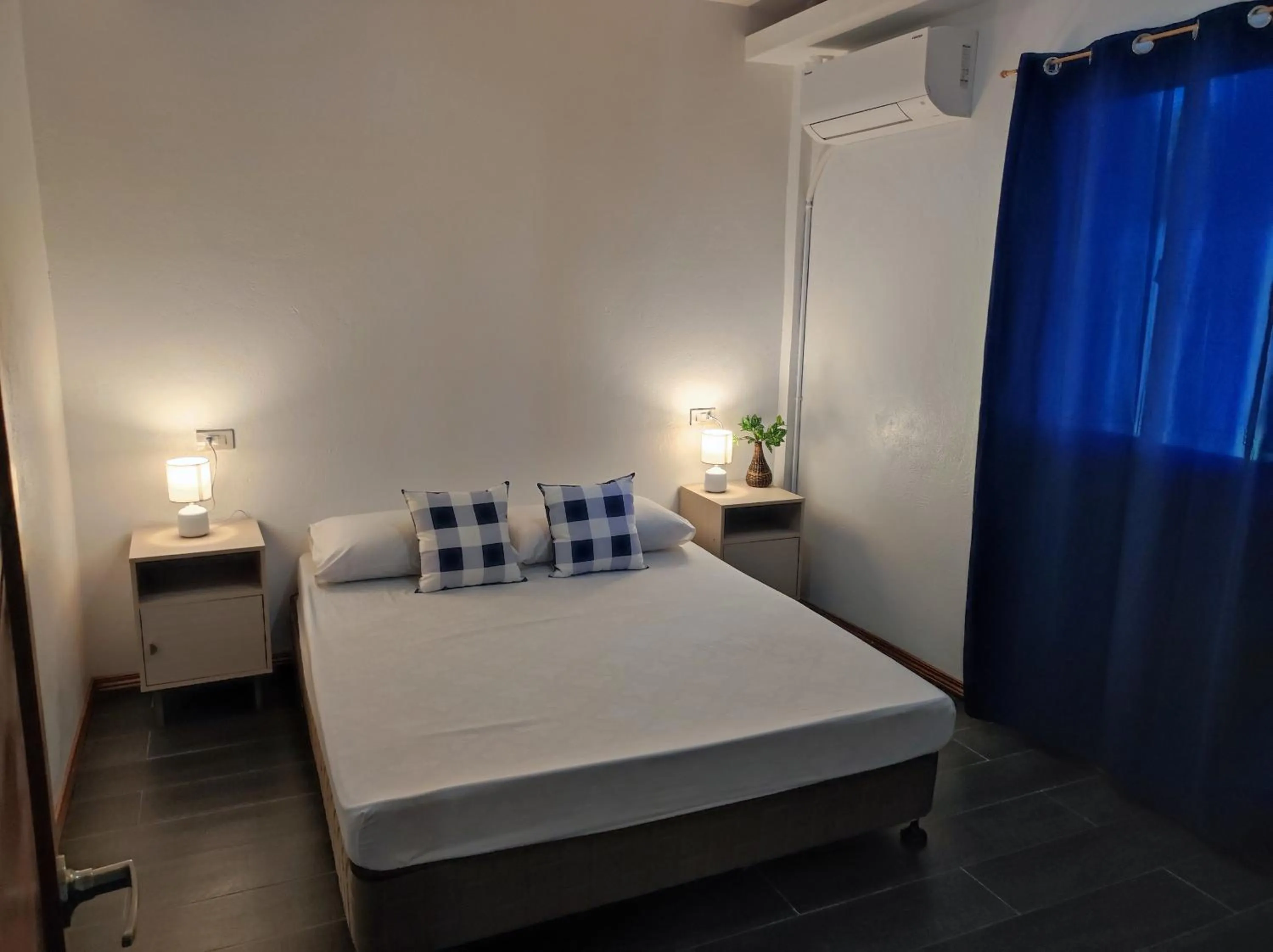 Bed in Hidden Lagoon Resort