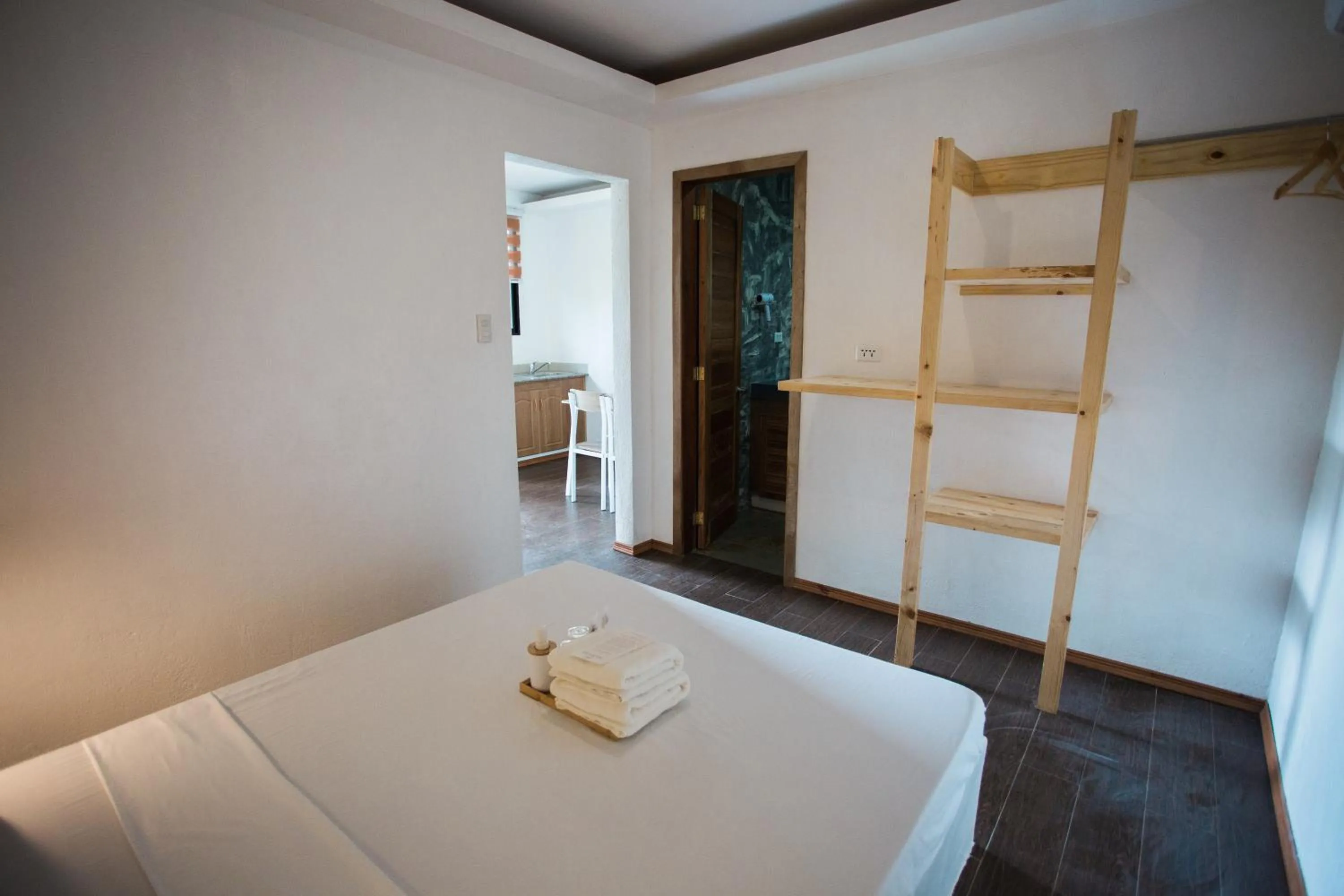 Bed in Hidden Lagoon Resort