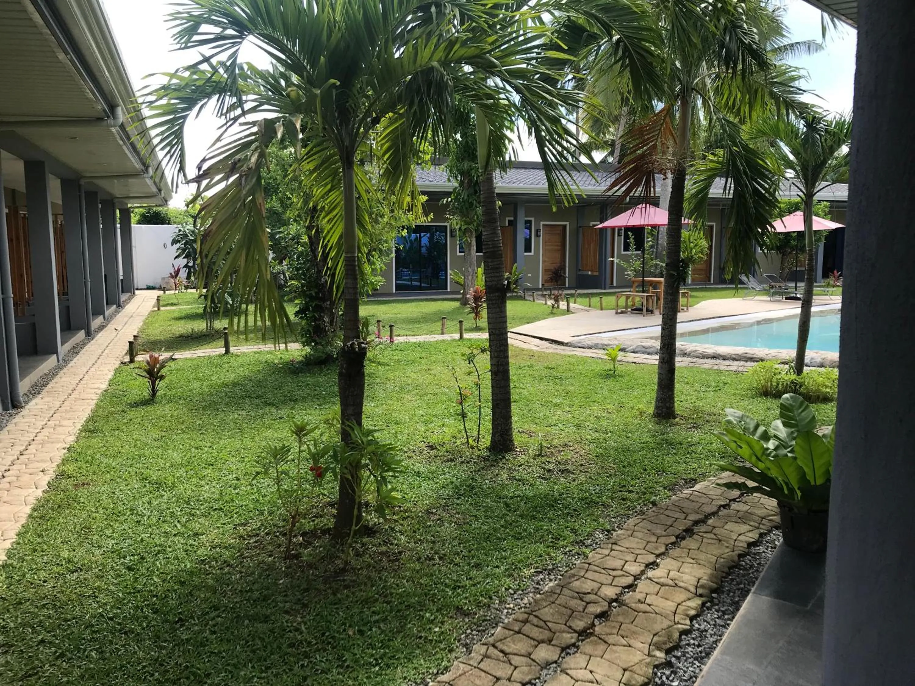 Garden in Hidden Lagoon Resort