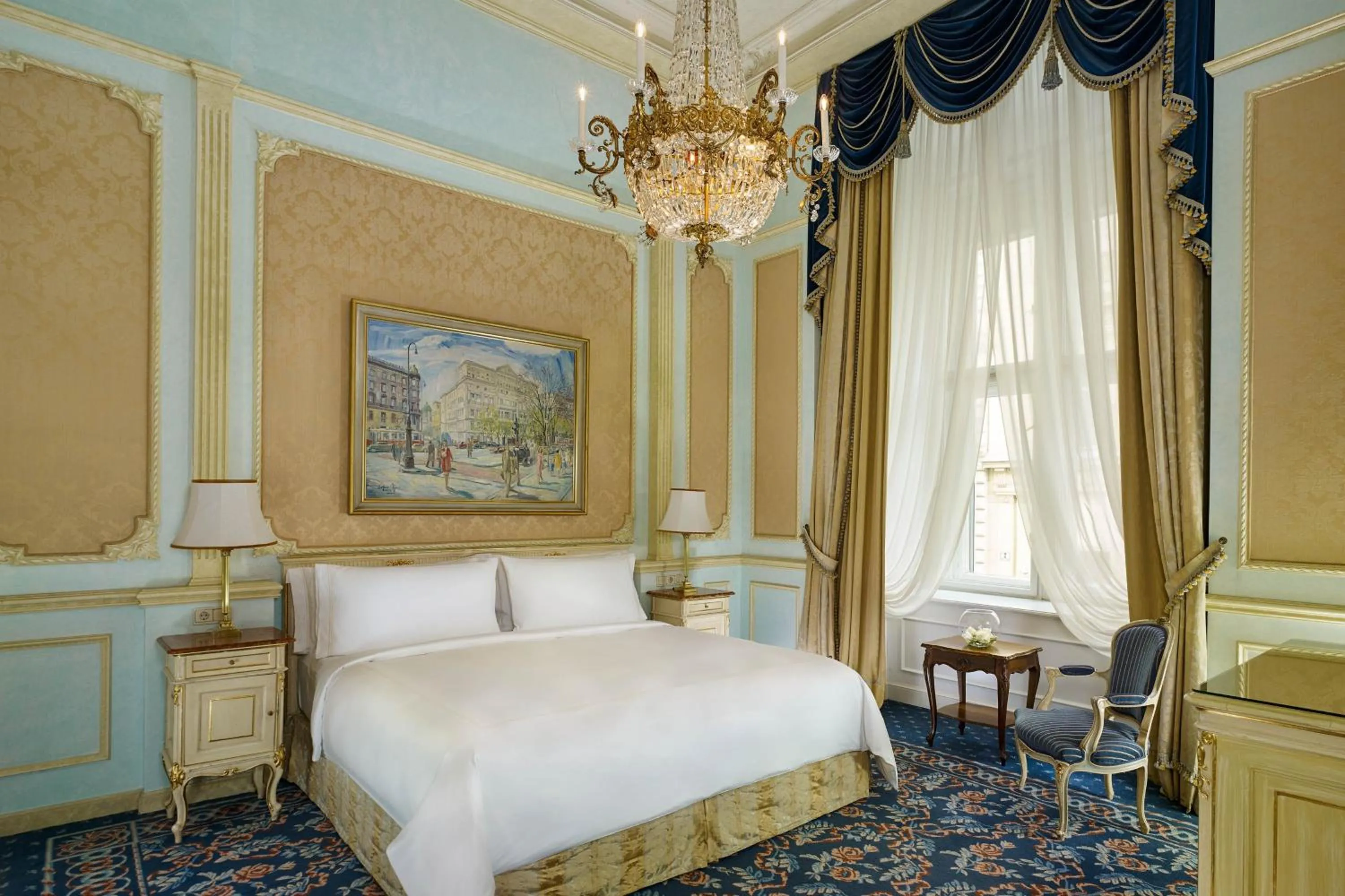 Bedroom, Bed in Hotel Imperial, a Luxury Collection Hotel, Vienna