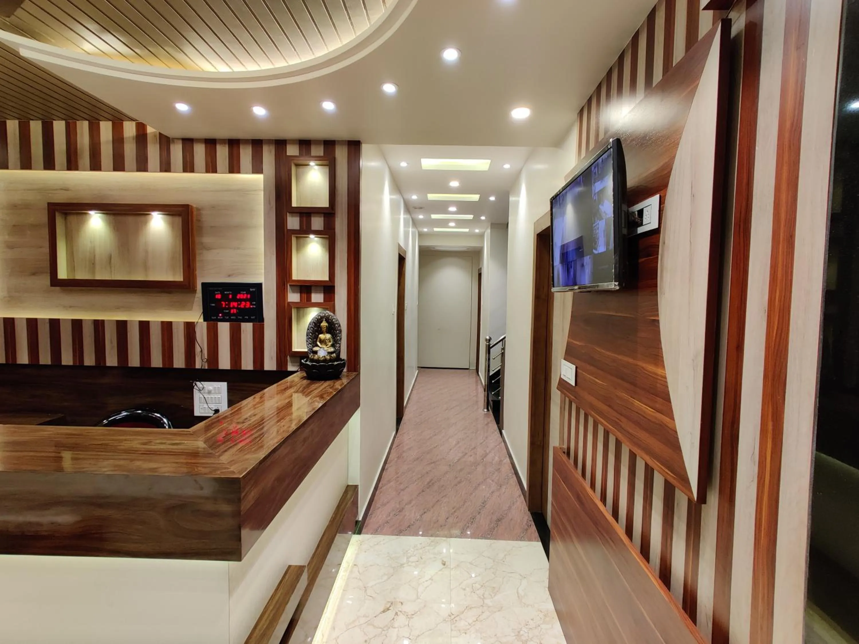 Lobby or reception in Hotel City Palace