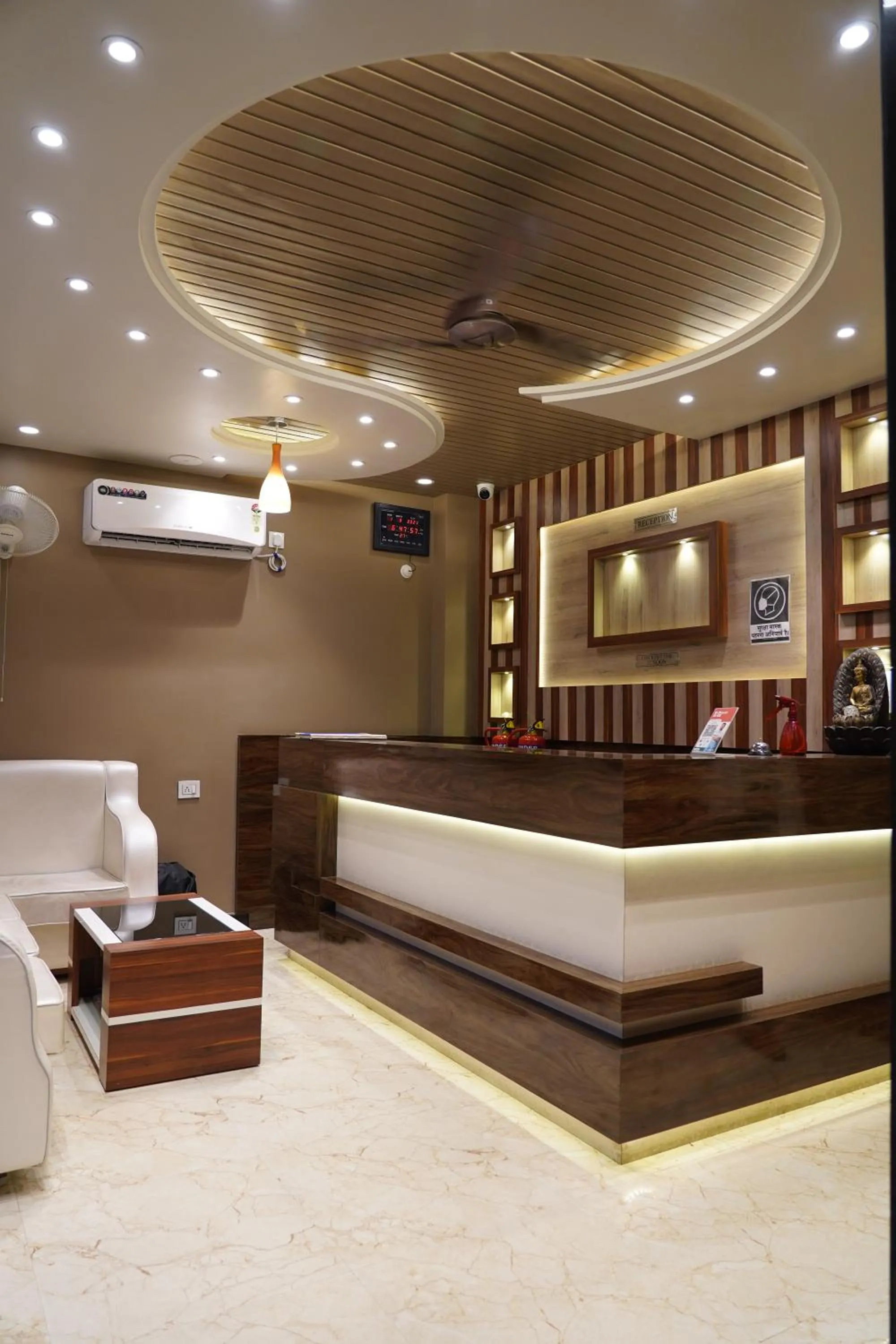 Lobby or reception in Hotel City Palace