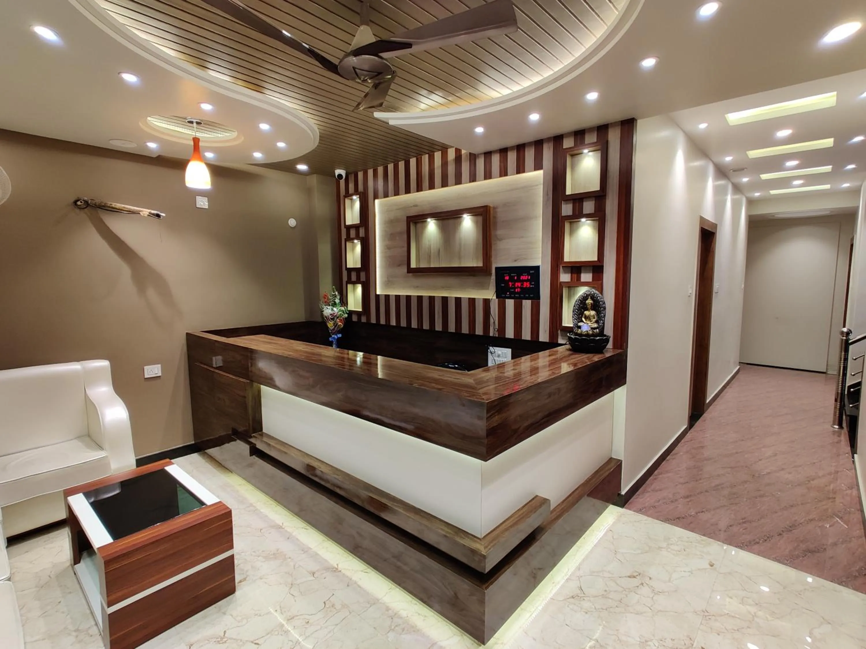 Lobby or reception in Hotel City Palace