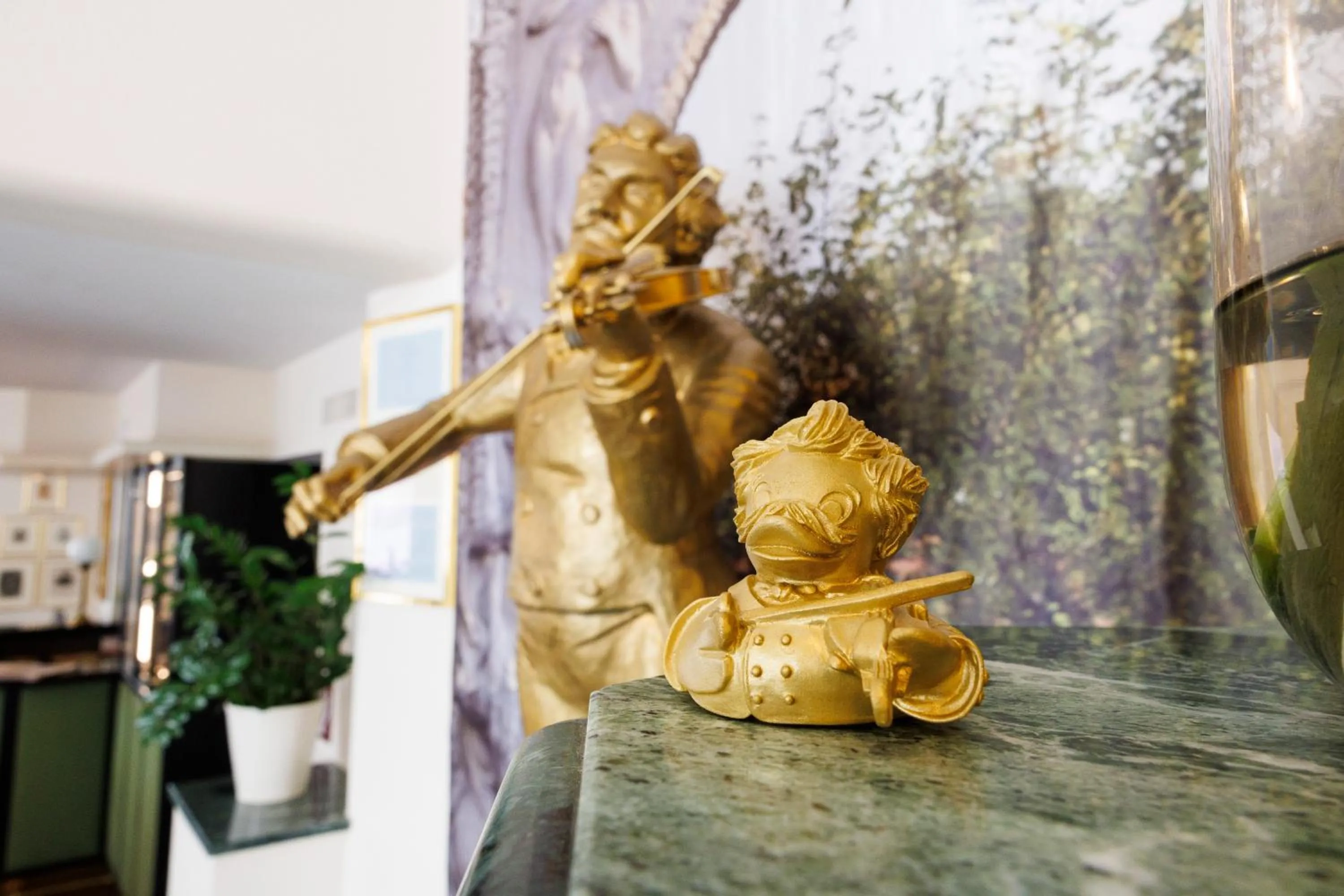 Lobby or reception in Hotel Johann Strauss
