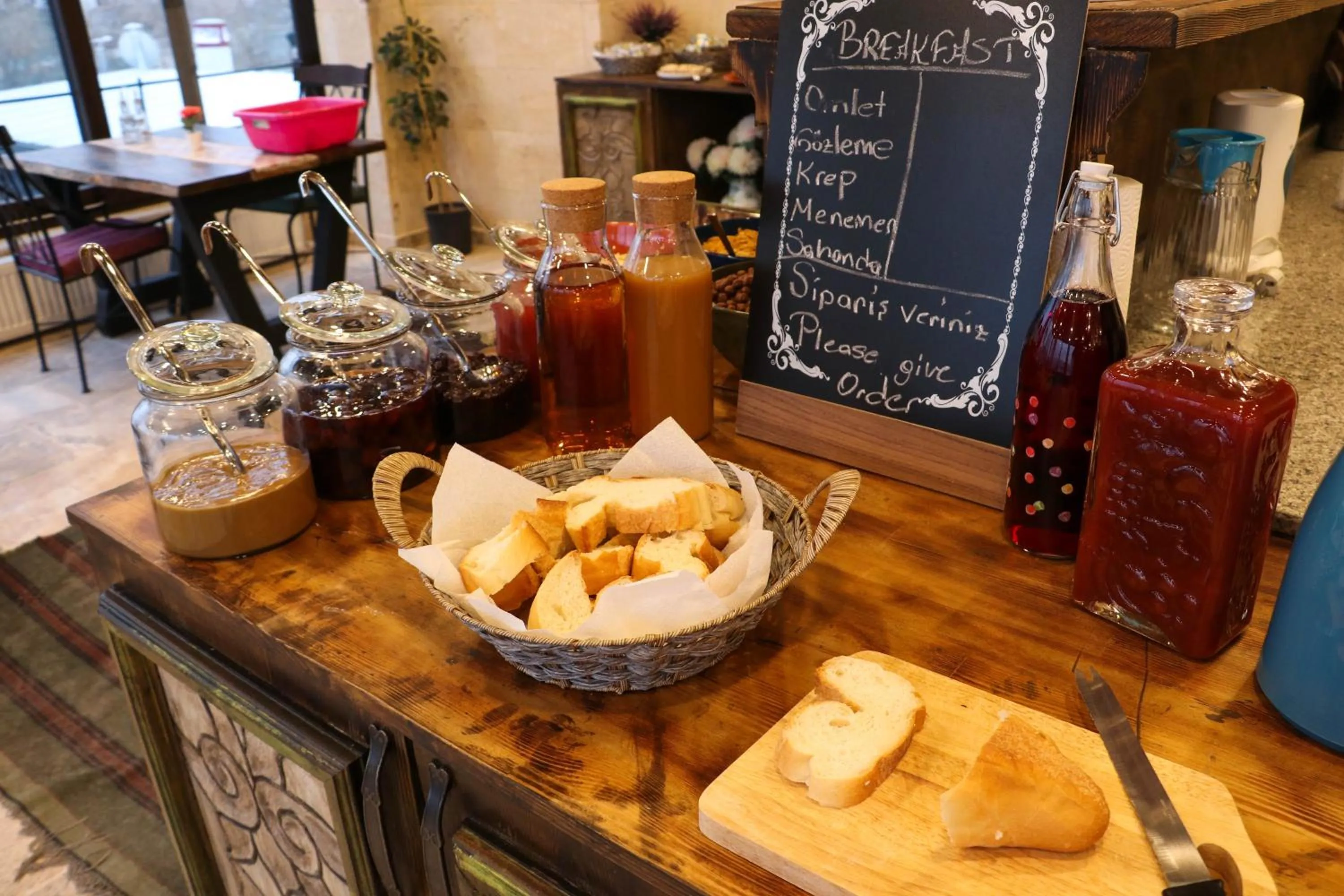 Breakfast in Olivia Cave Hotel