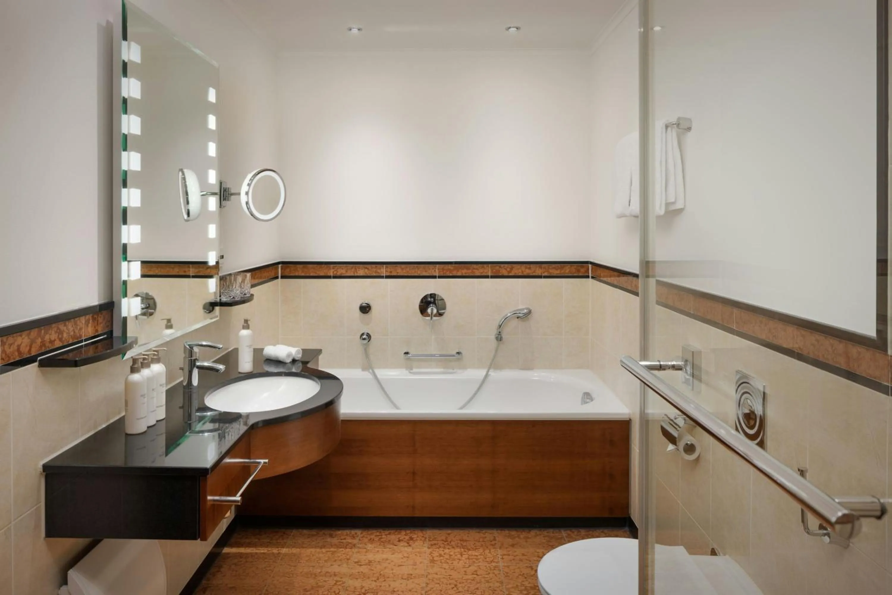 Bathroom in Arabella Jagdhof Resort am Fuschlsee, a Tribute Portfolio Hotel