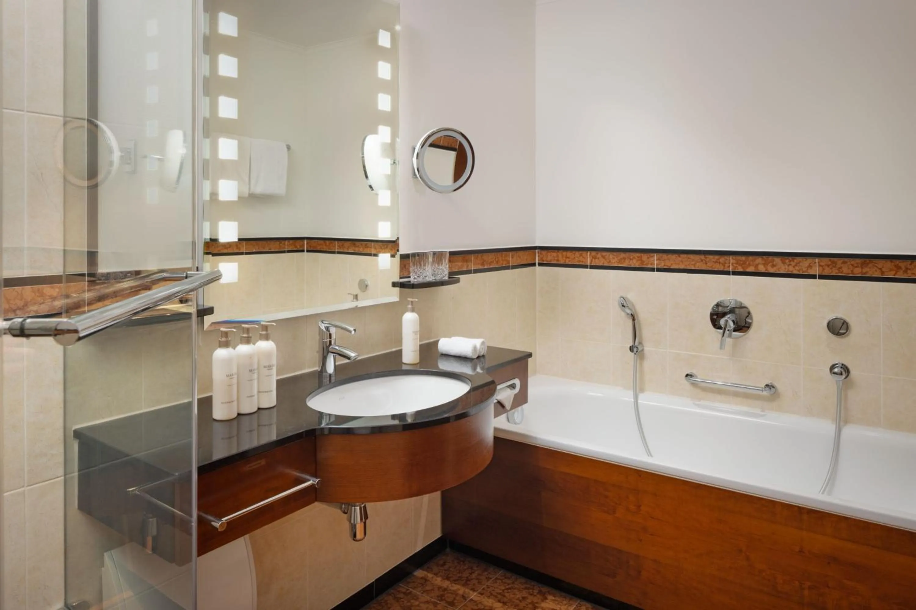 Bathroom in Arabella Jagdhof Resort am Fuschlsee, a Tribute Portfolio Hotel