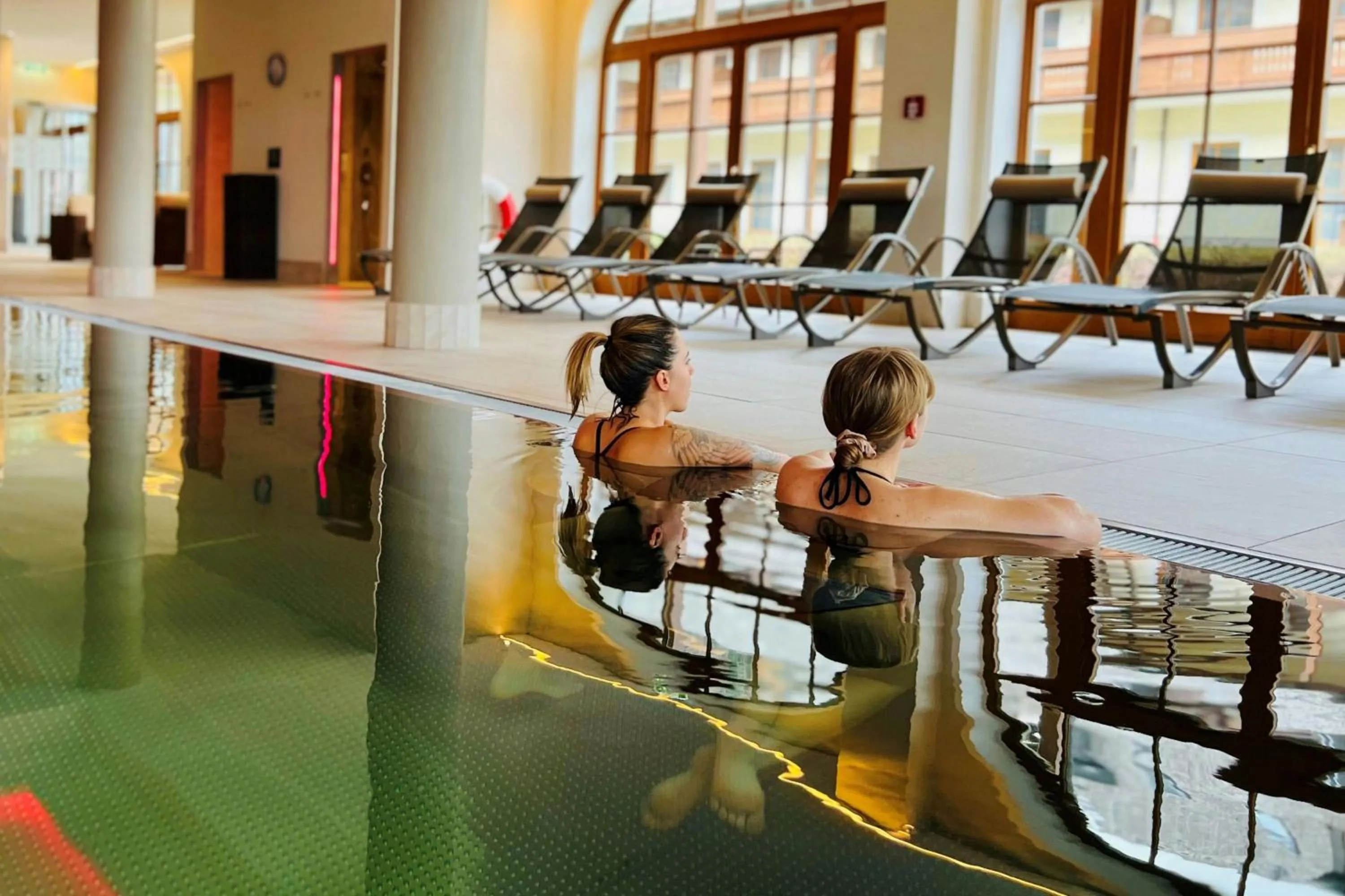 Swimming pool in Arabella Jagdhof Resort am Fuschlsee, a Tribute Portfolio Hotel