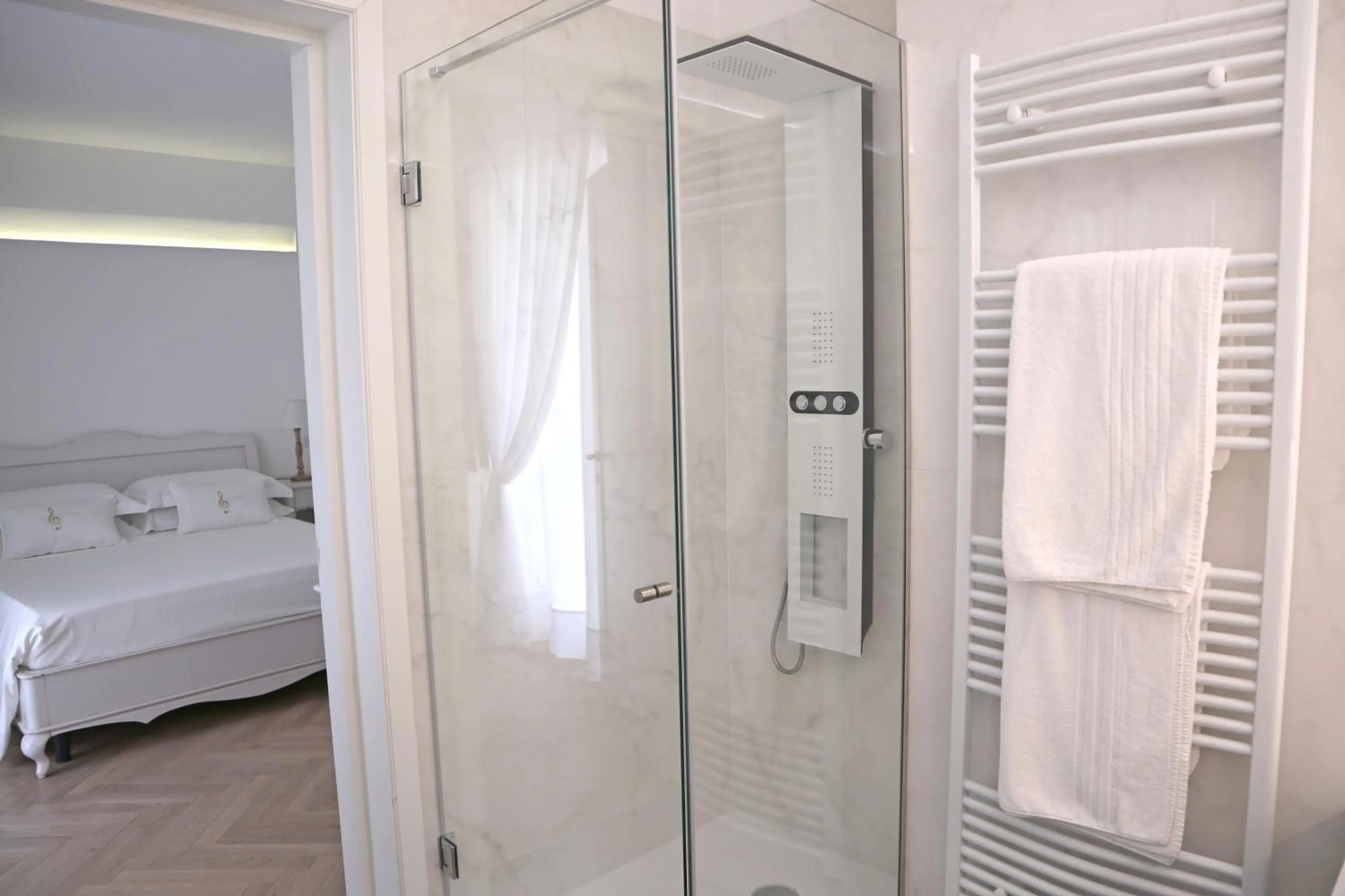 Shower, Bed in Adagio Salentino