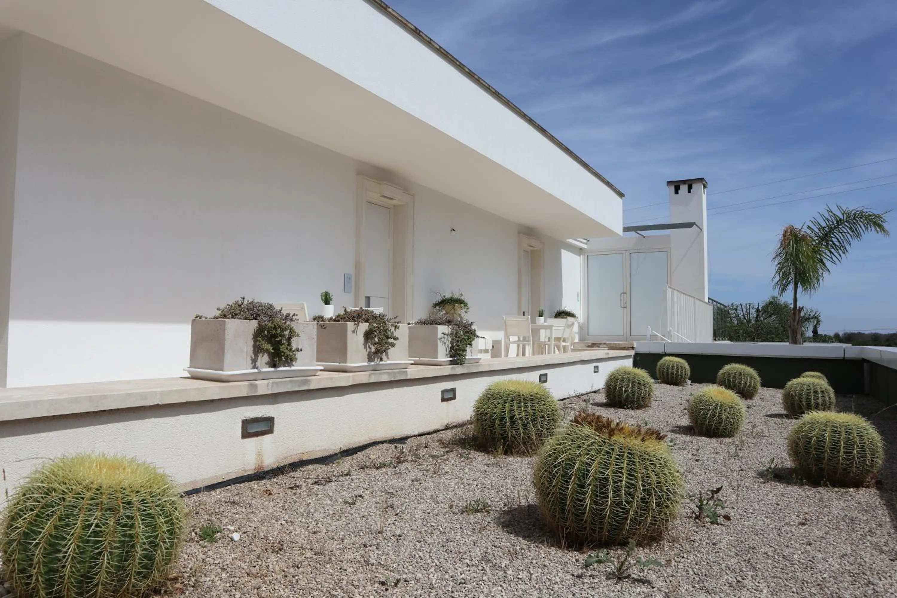 Garden view in Adagio Salentino