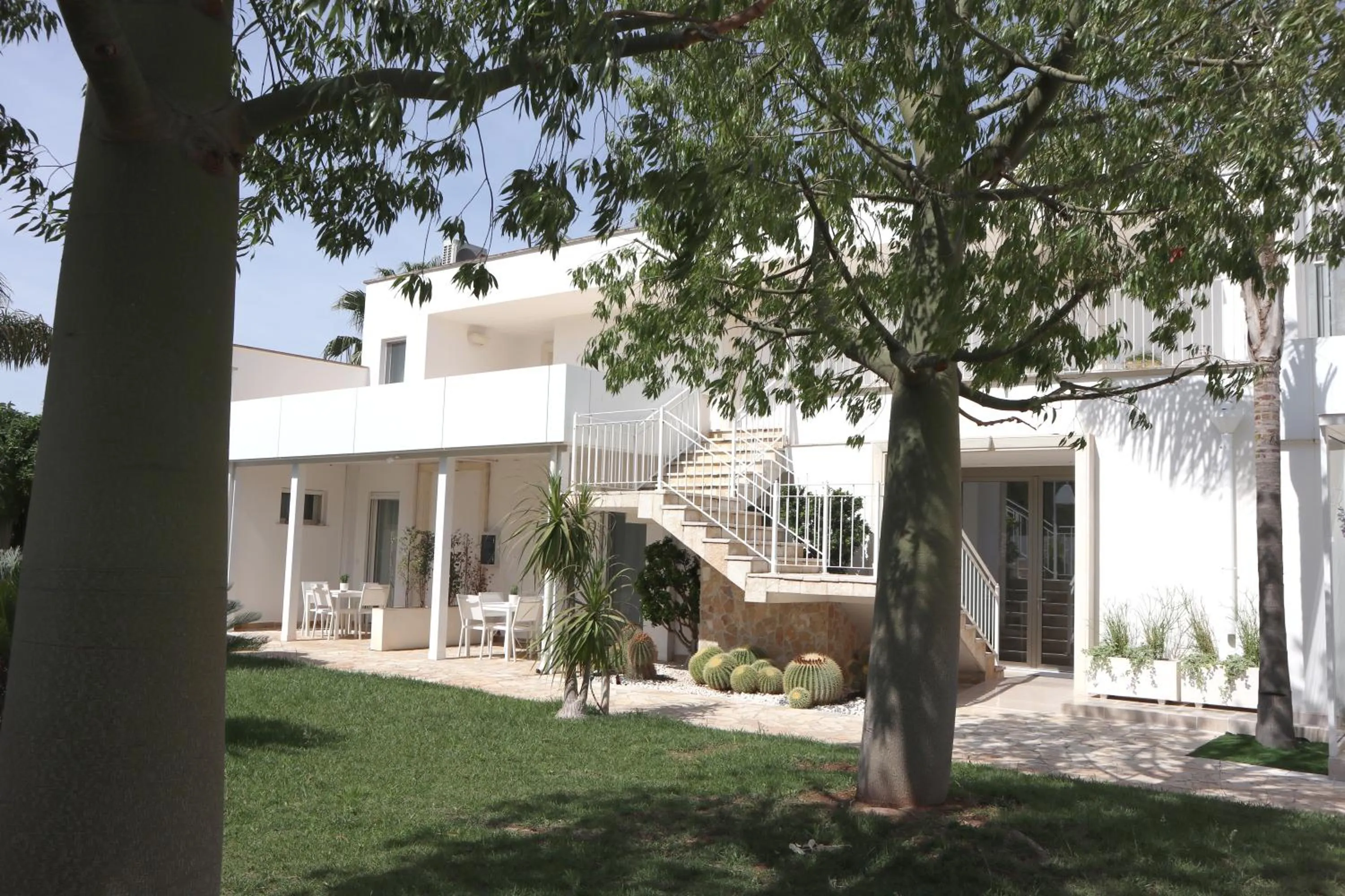 Garden view in Adagio Salentino