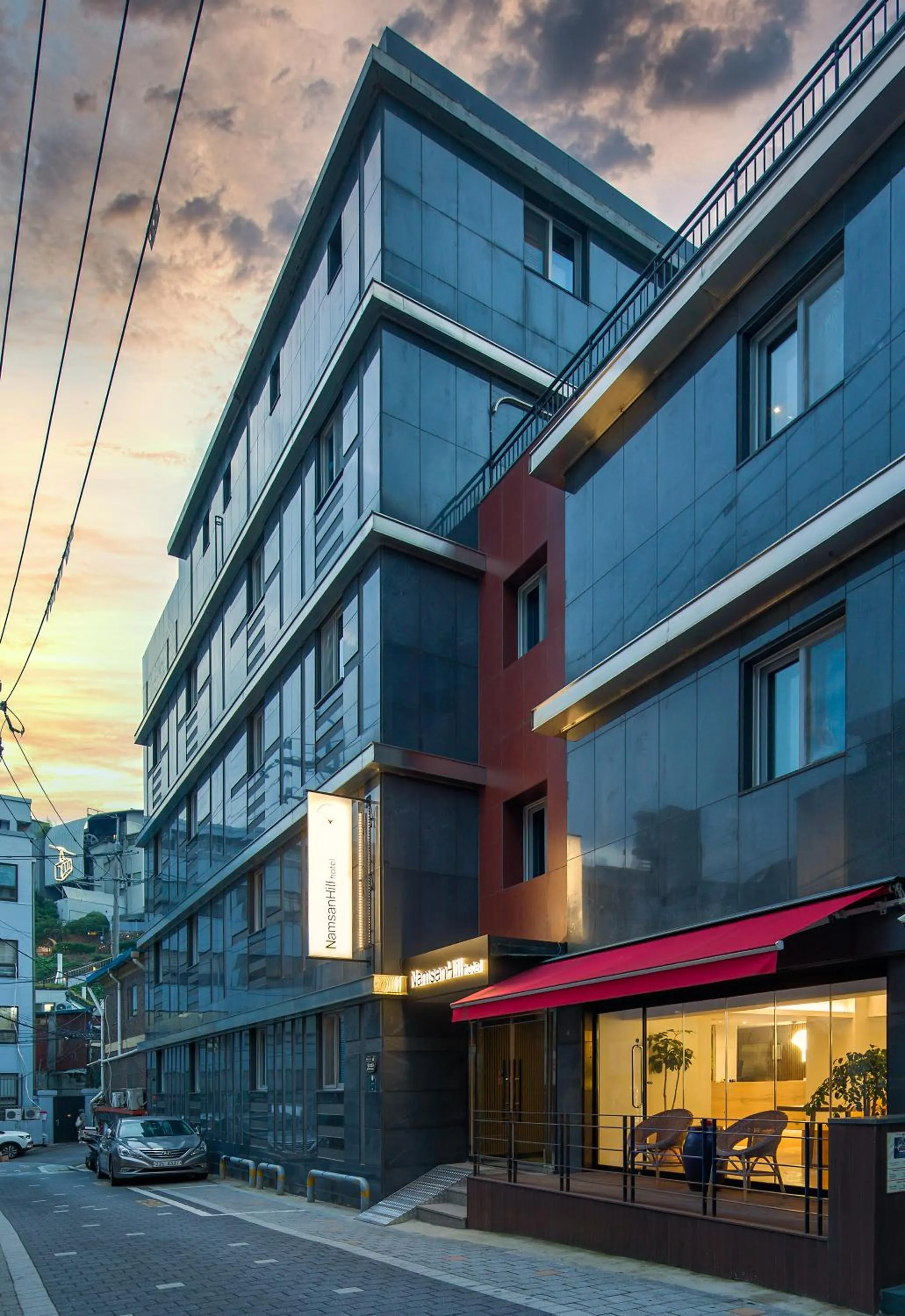 Street view in Namsan Hill Hotel
