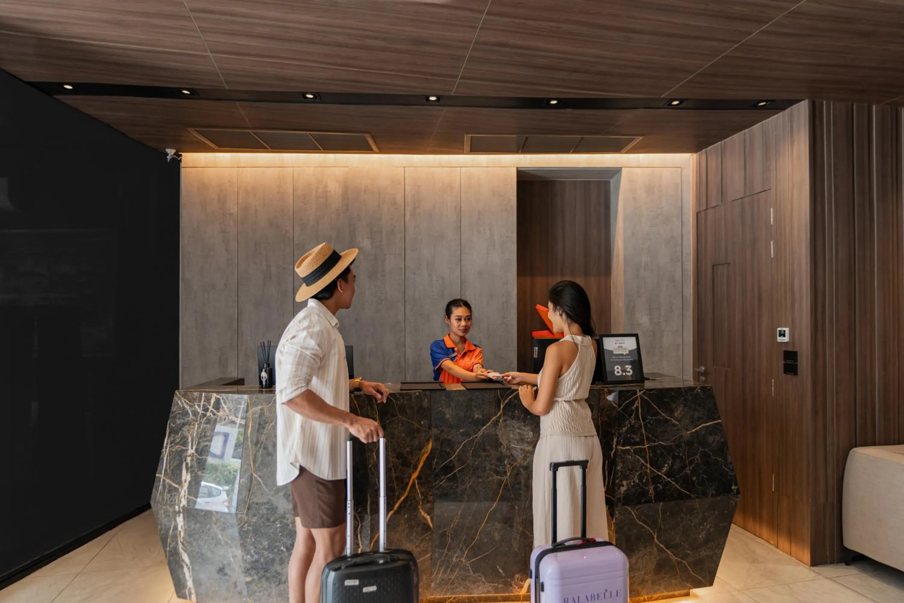 Lobby or reception in Citrus Patong Hotel by Compass Hospitality