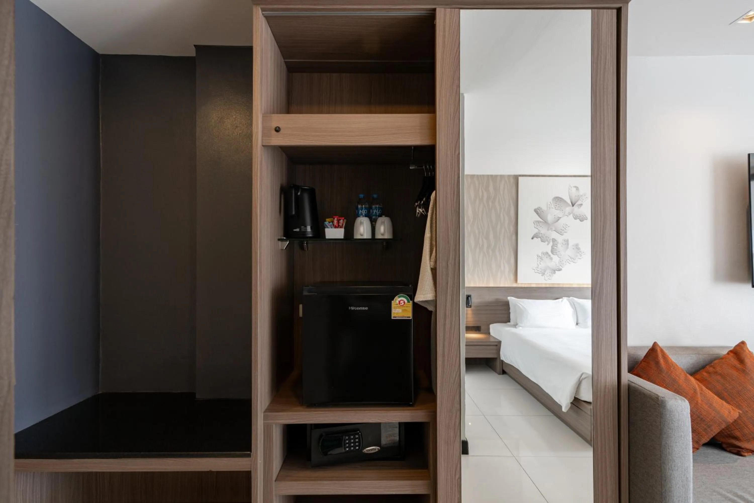 Bedroom, Bed in Citrus Patong Hotel by Compass Hospitality