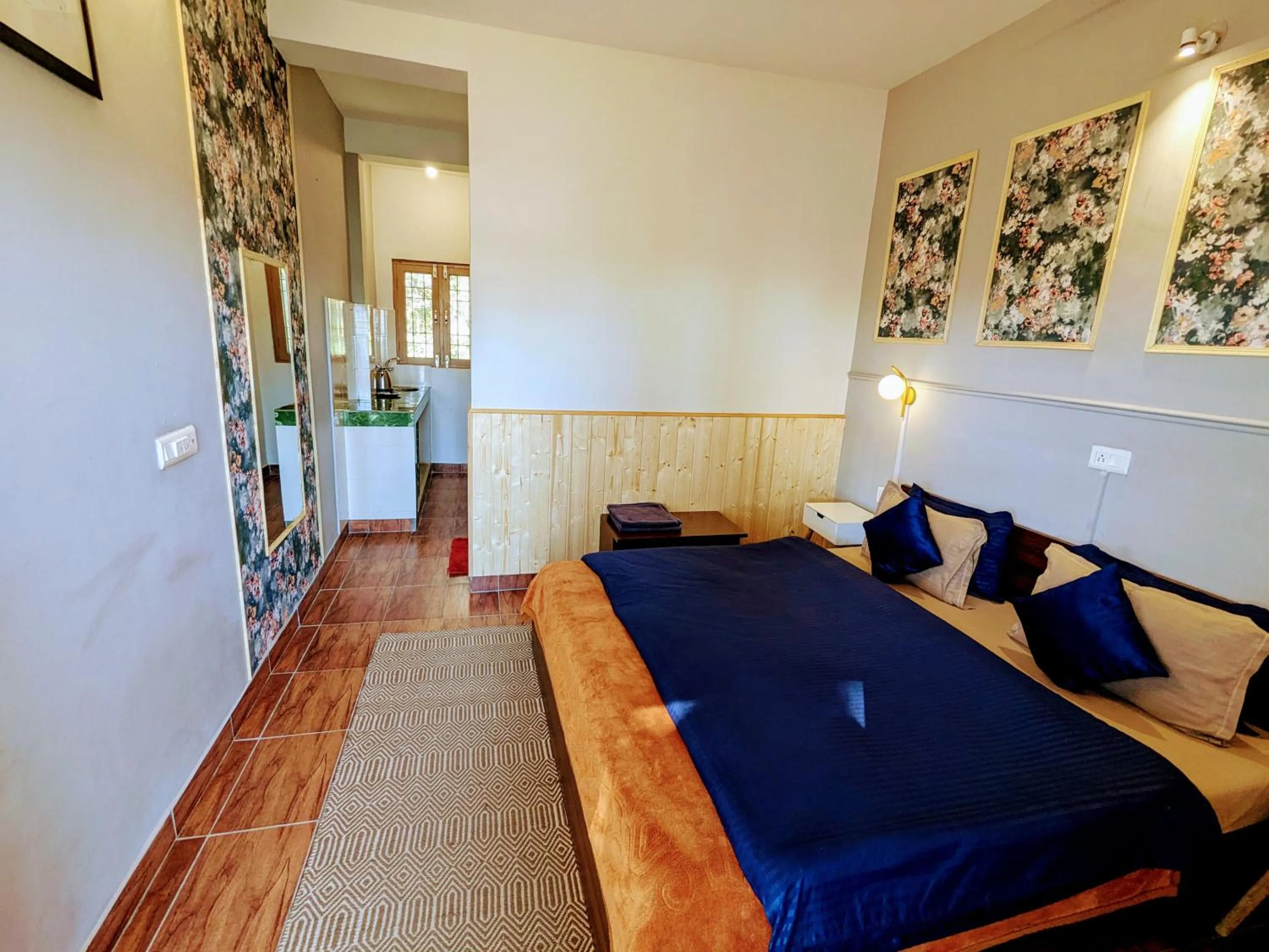 Photo of the whole room, Bed in The Trippy Tribe