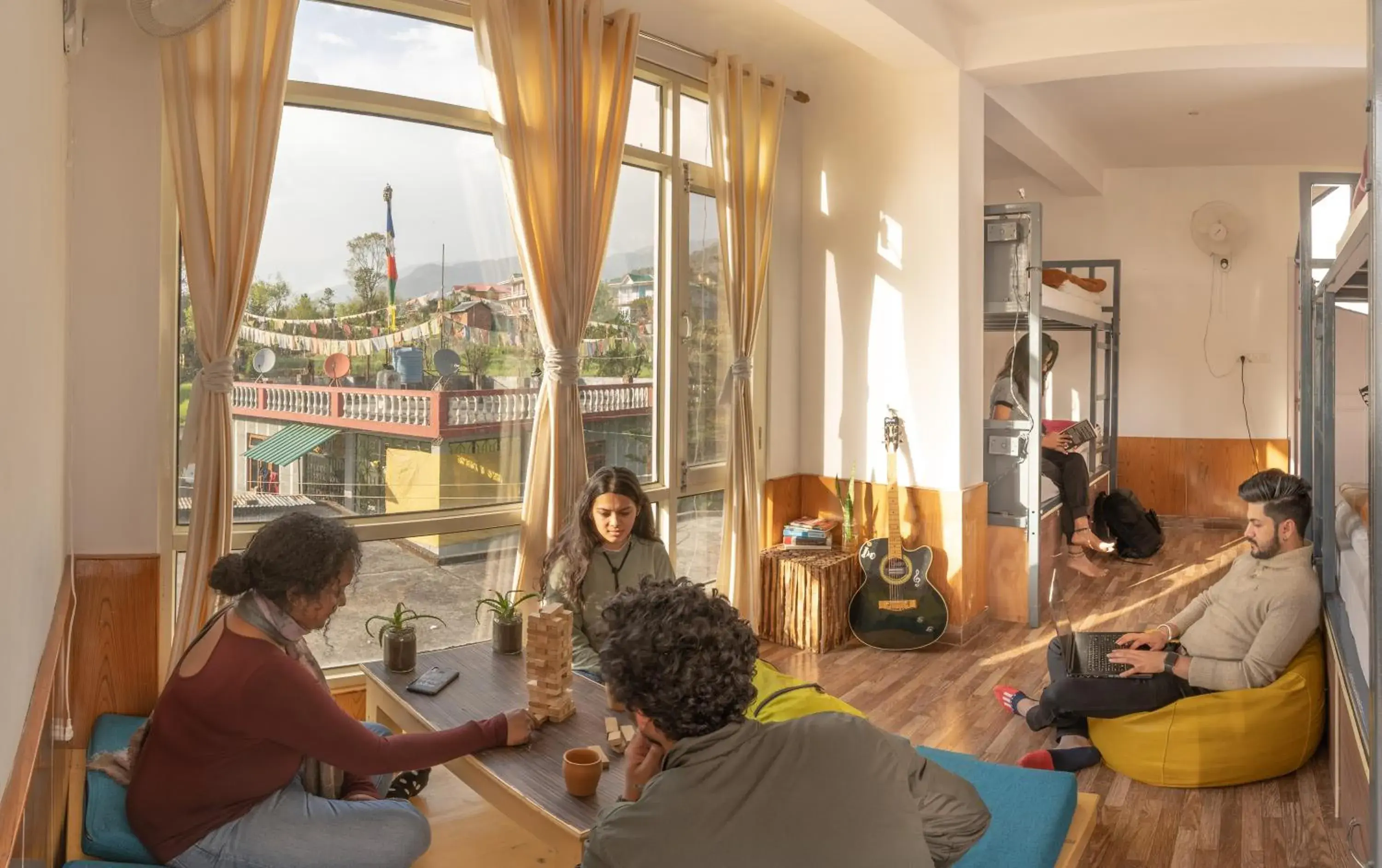 Bed in 4-Bed Mixed Dormitory Room in The Trippy Tribe Bed in 4-Bed Mixed Dormitory Room in The Trippy Tribe