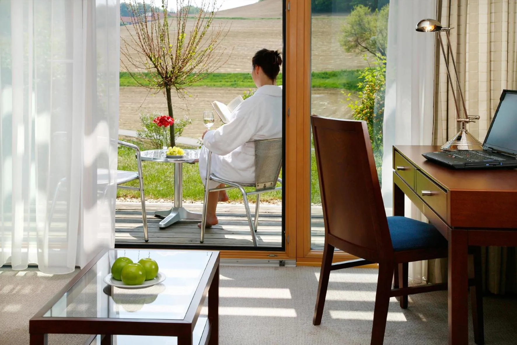 Garden view in Das Sonnreich - Thermenhotel Loipersdorf