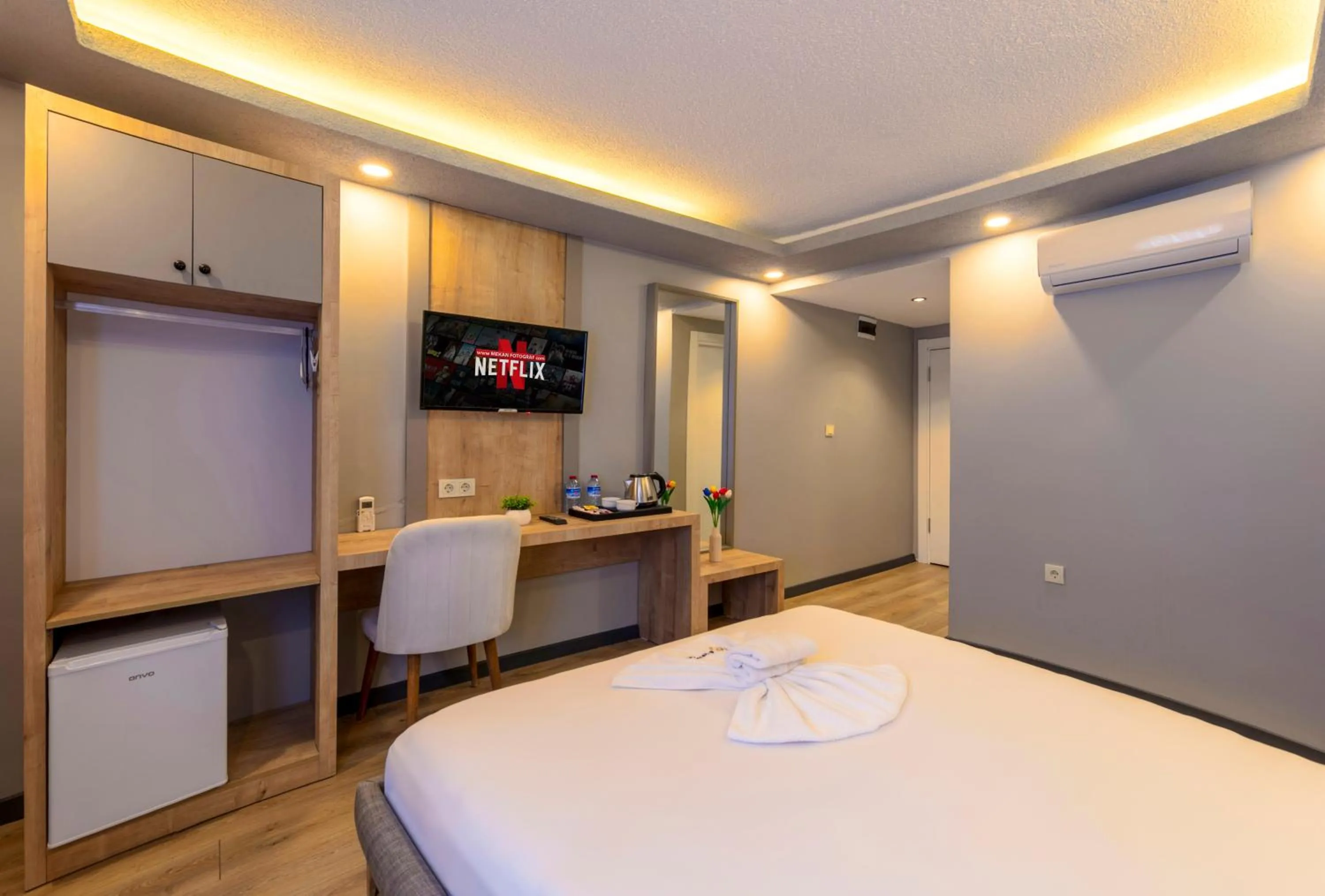 Photo of the whole room, Bed in EViM HOTEL ÇORLU