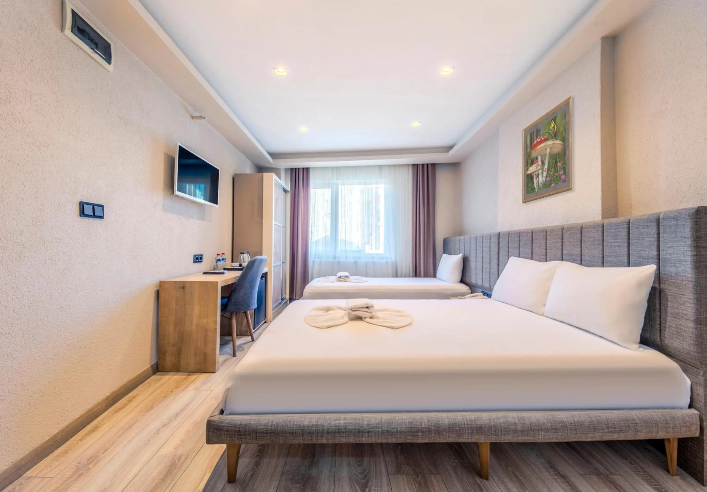 Bed in EViM HOTEL ÇORLU