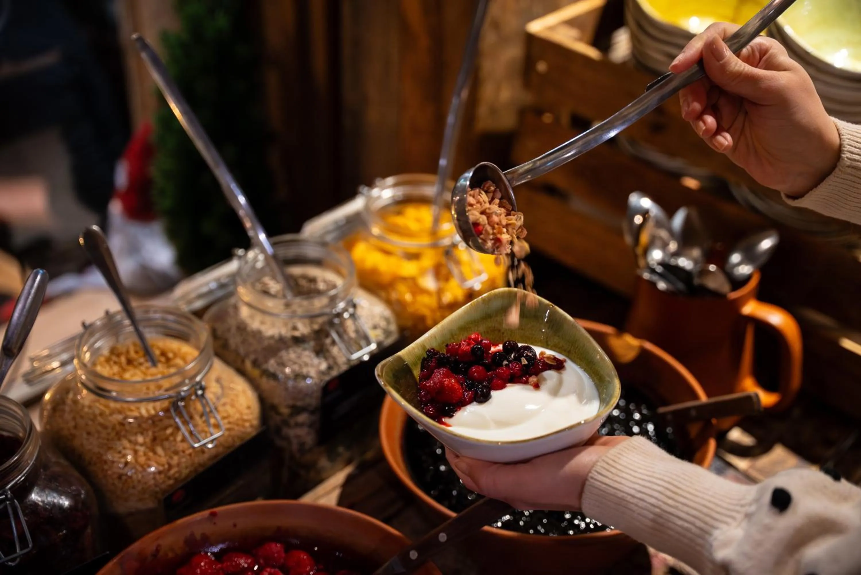 Breakfast in Kuru Resort