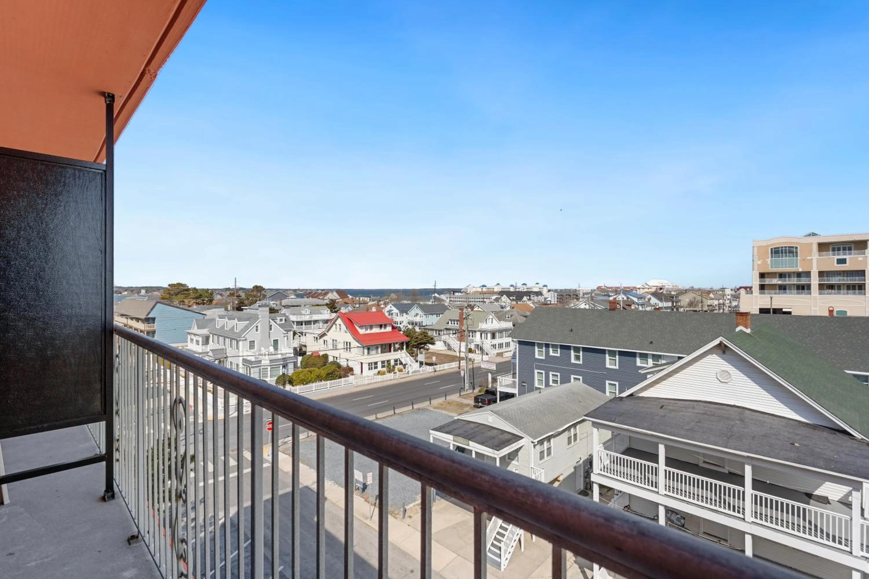 City view in Americana Motor Inn on Boardwalk