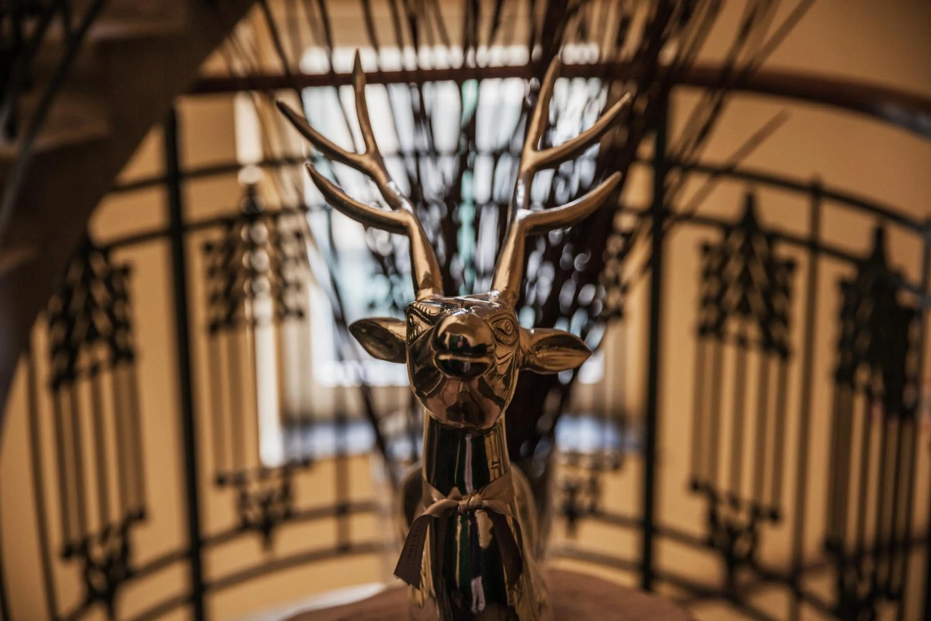 Decorative detail in Hotel Bergwirt Schönbrunn