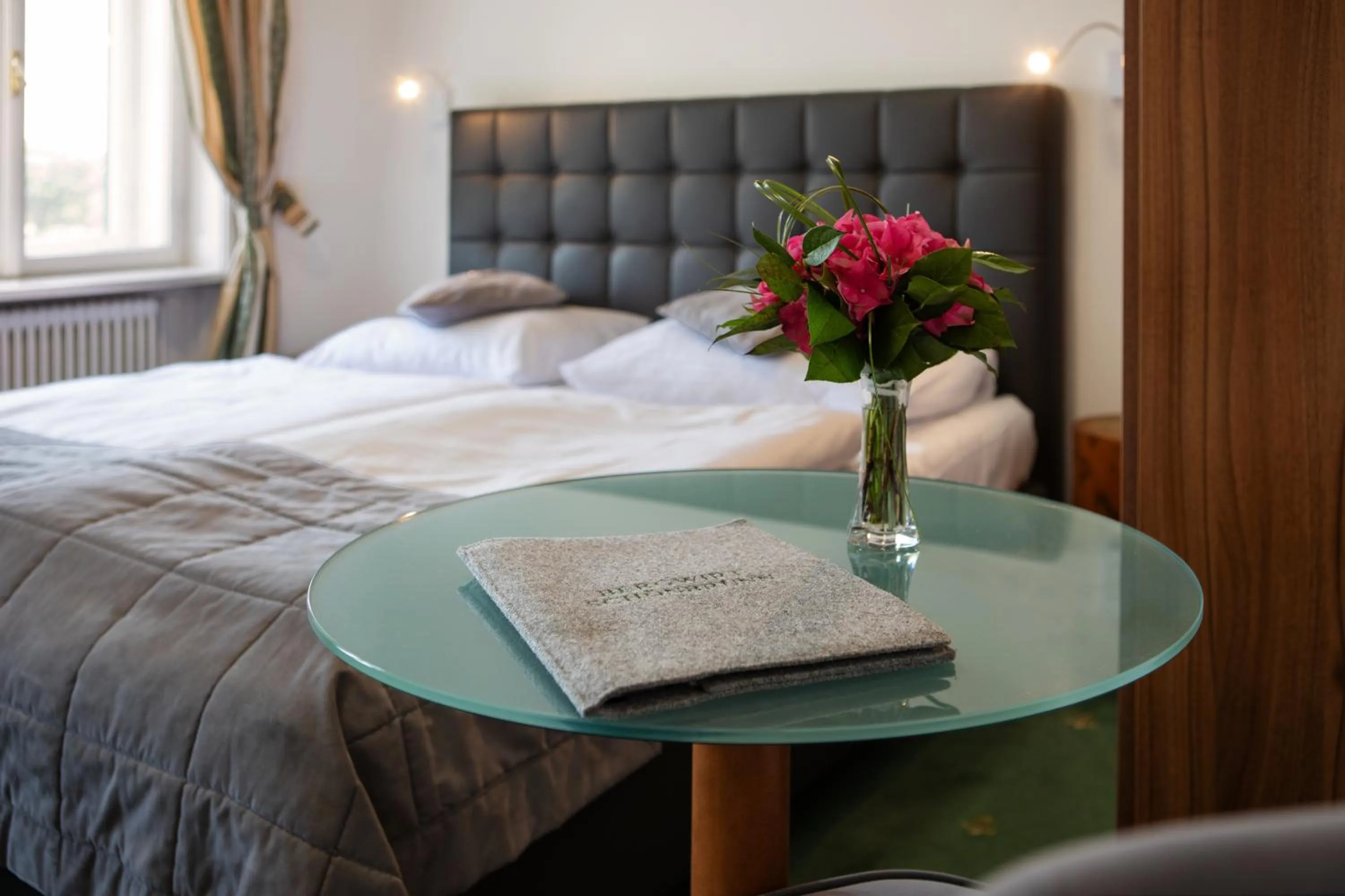 Bed in Hotel Bergwirt Schönbrunn