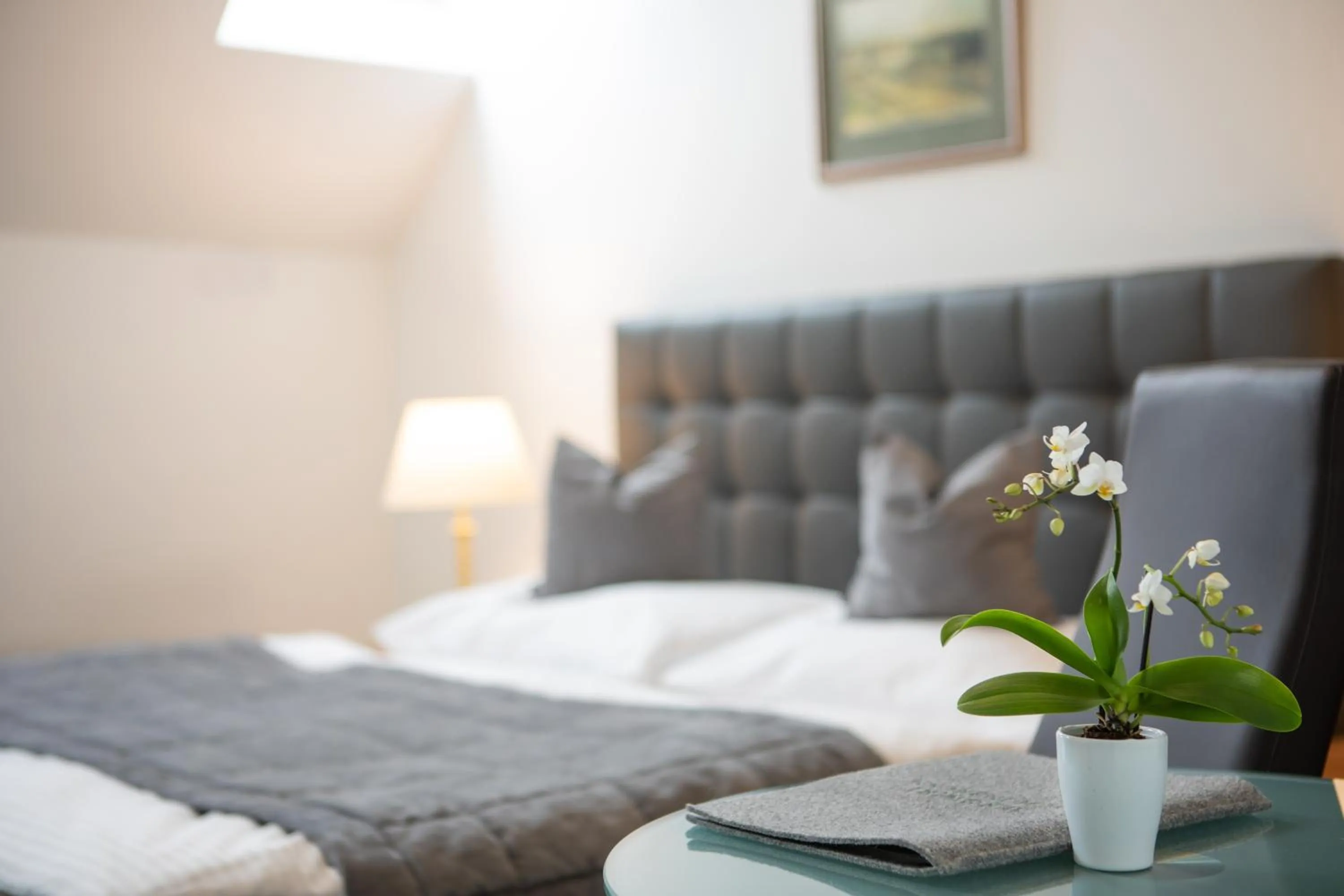 Photo of the whole room, Bed in Hotel Bergwirt Schönbrunn