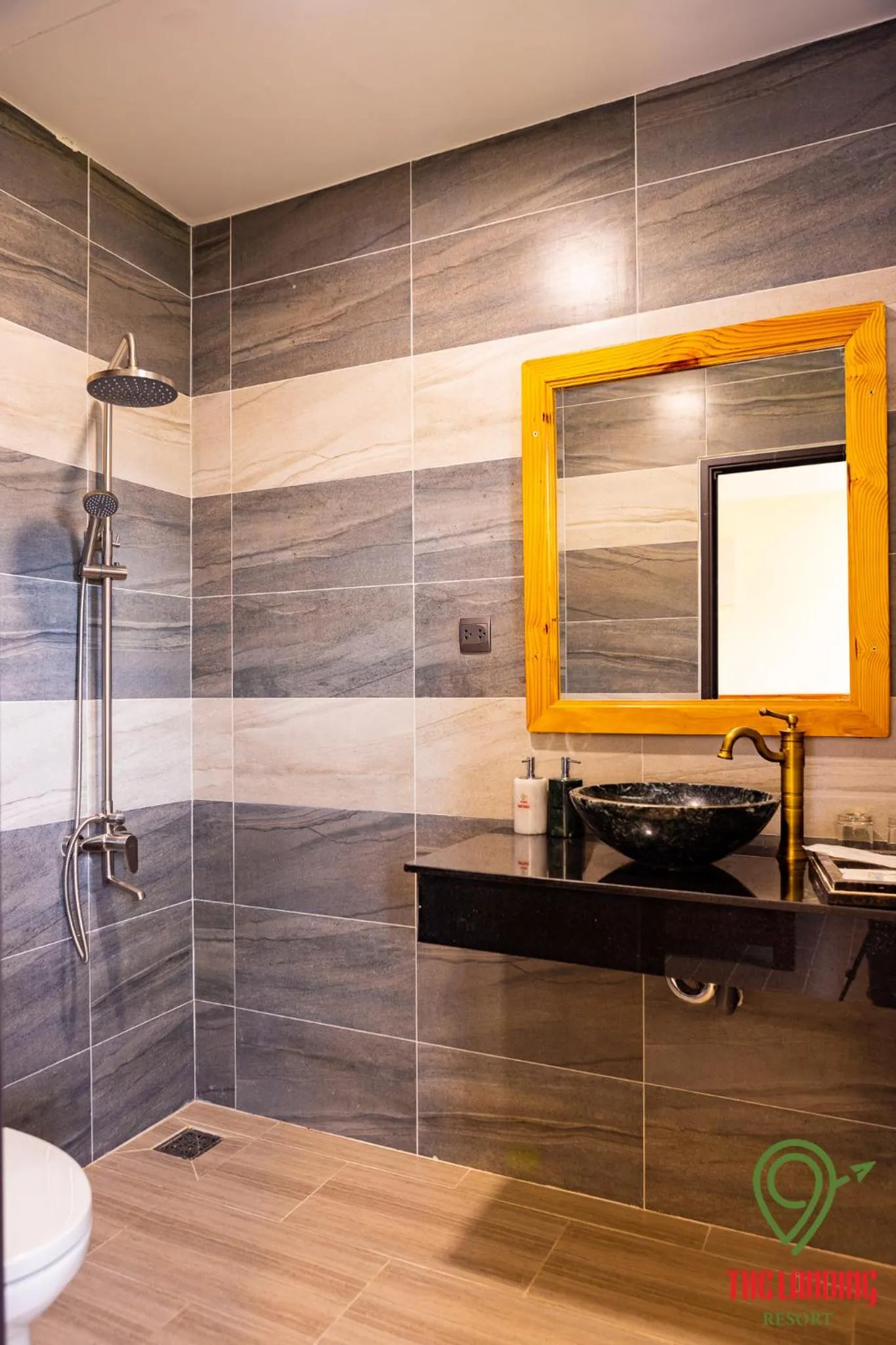 Shower in The Landing Resort