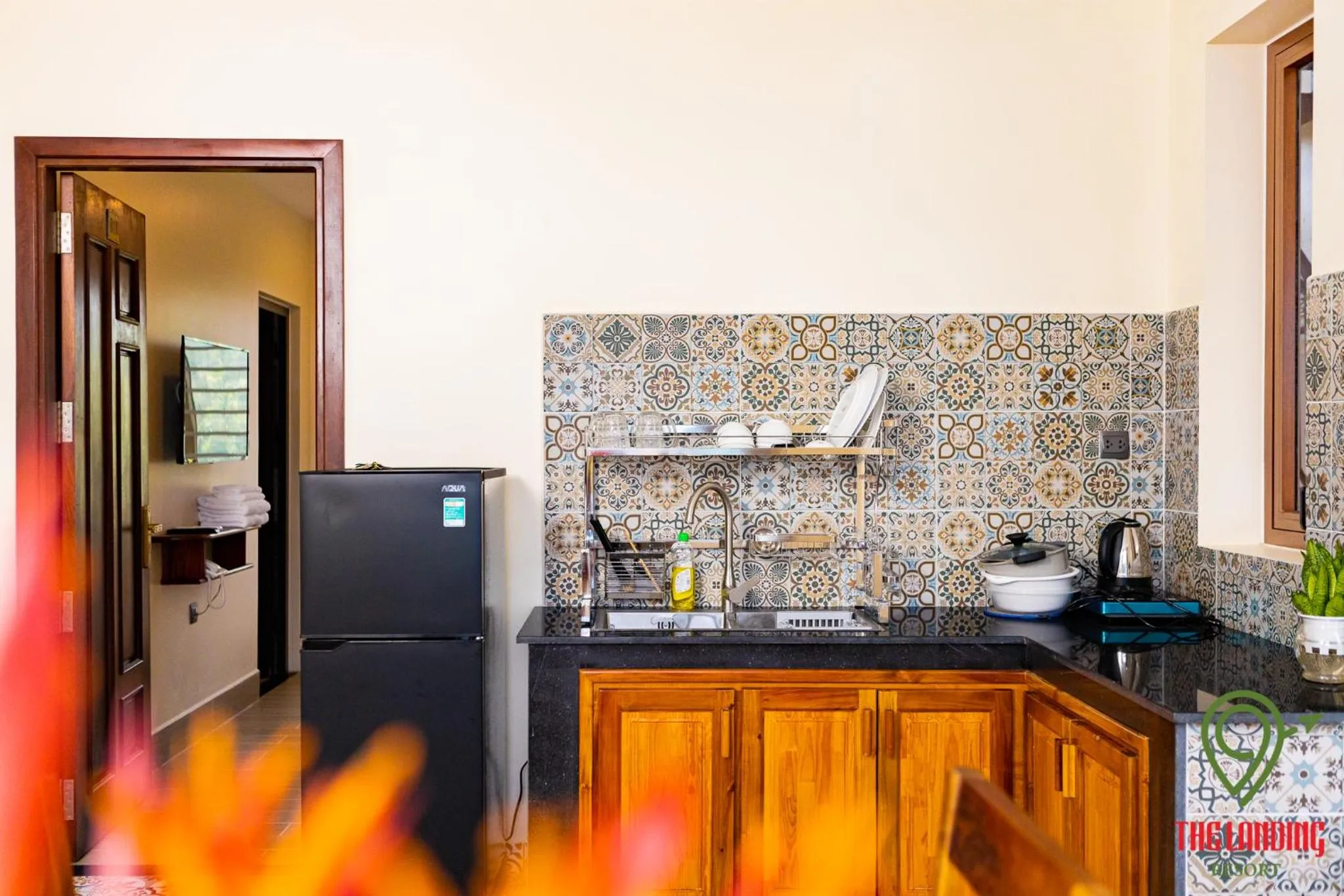 Kitchen or kitchenette in The Landing Resort