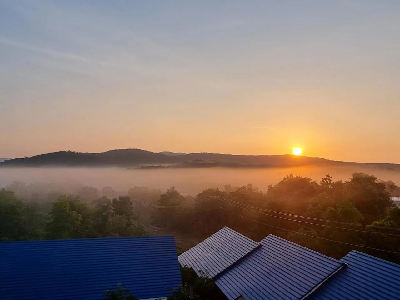 Mountain view in The Landing Resort